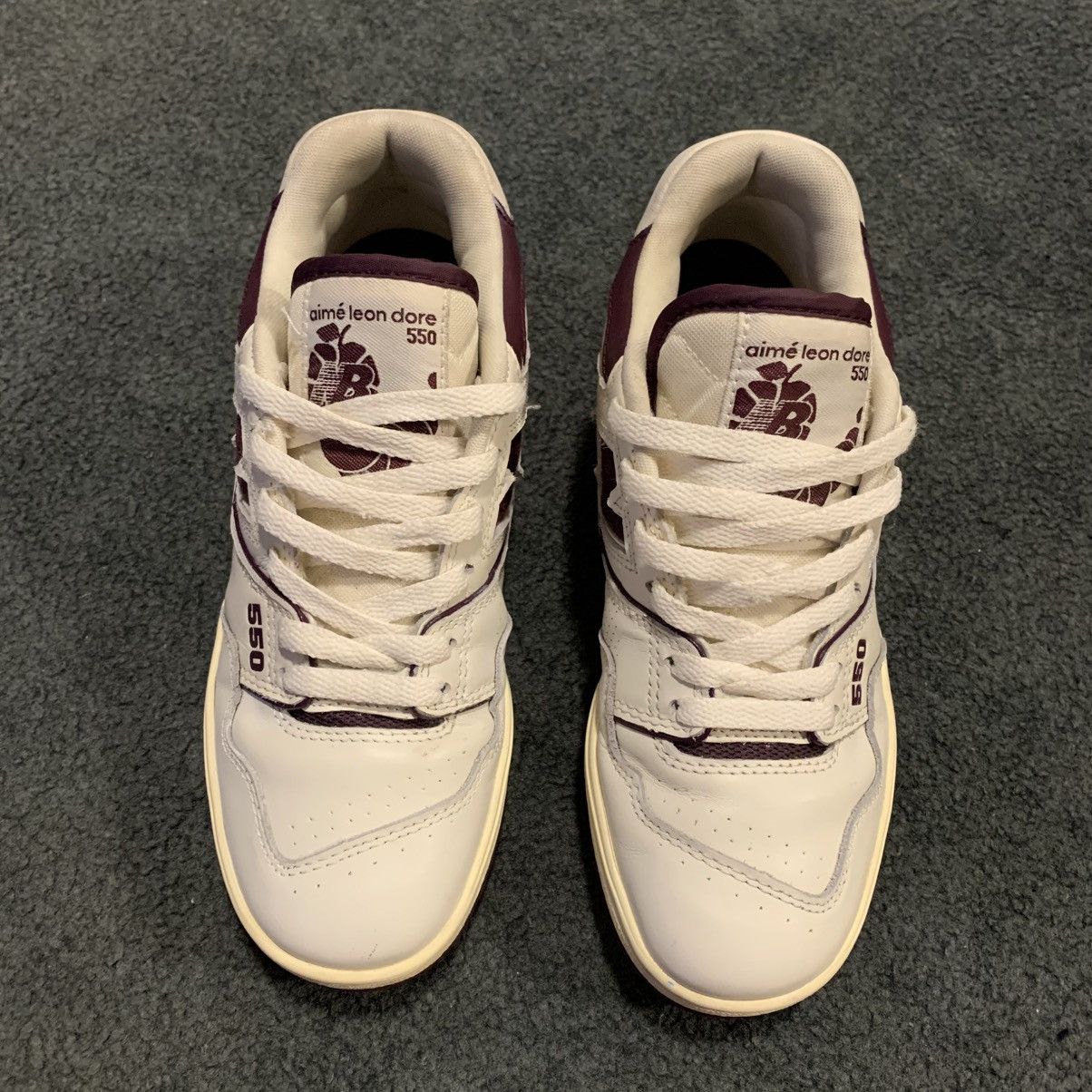 Aime Leon Dore × New Balance Aimé Leon Dore x New Balance 550 ‘Purple’ (BB550AR1) Size US 7 / IT 37 - 1 Thumbnail