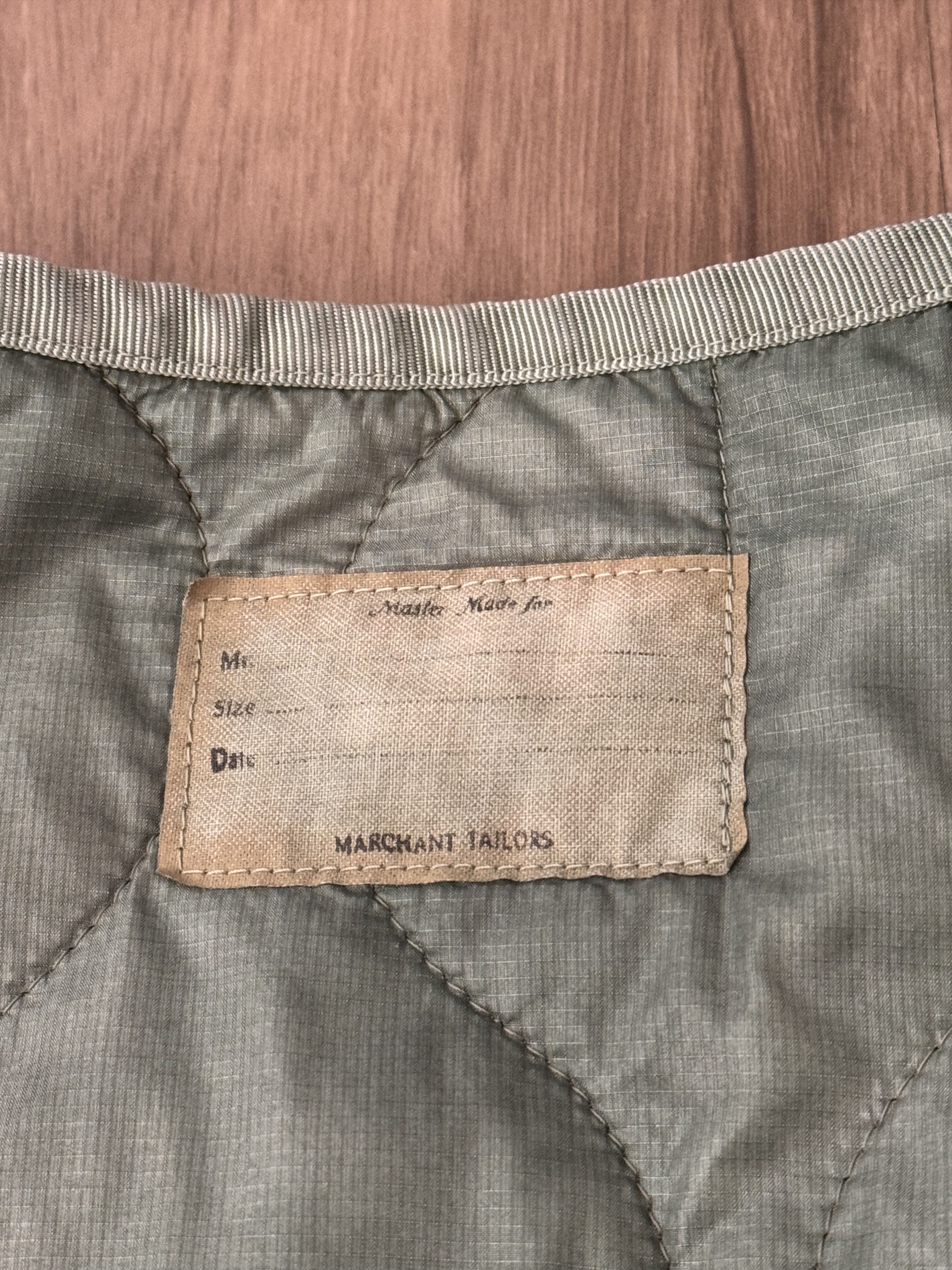 Kapital Kapital Nylon Quilted Unevenly Dyed Cropped Bolero Jacket Size US S / EU 44-46 / 1 - 5 Thumbnail