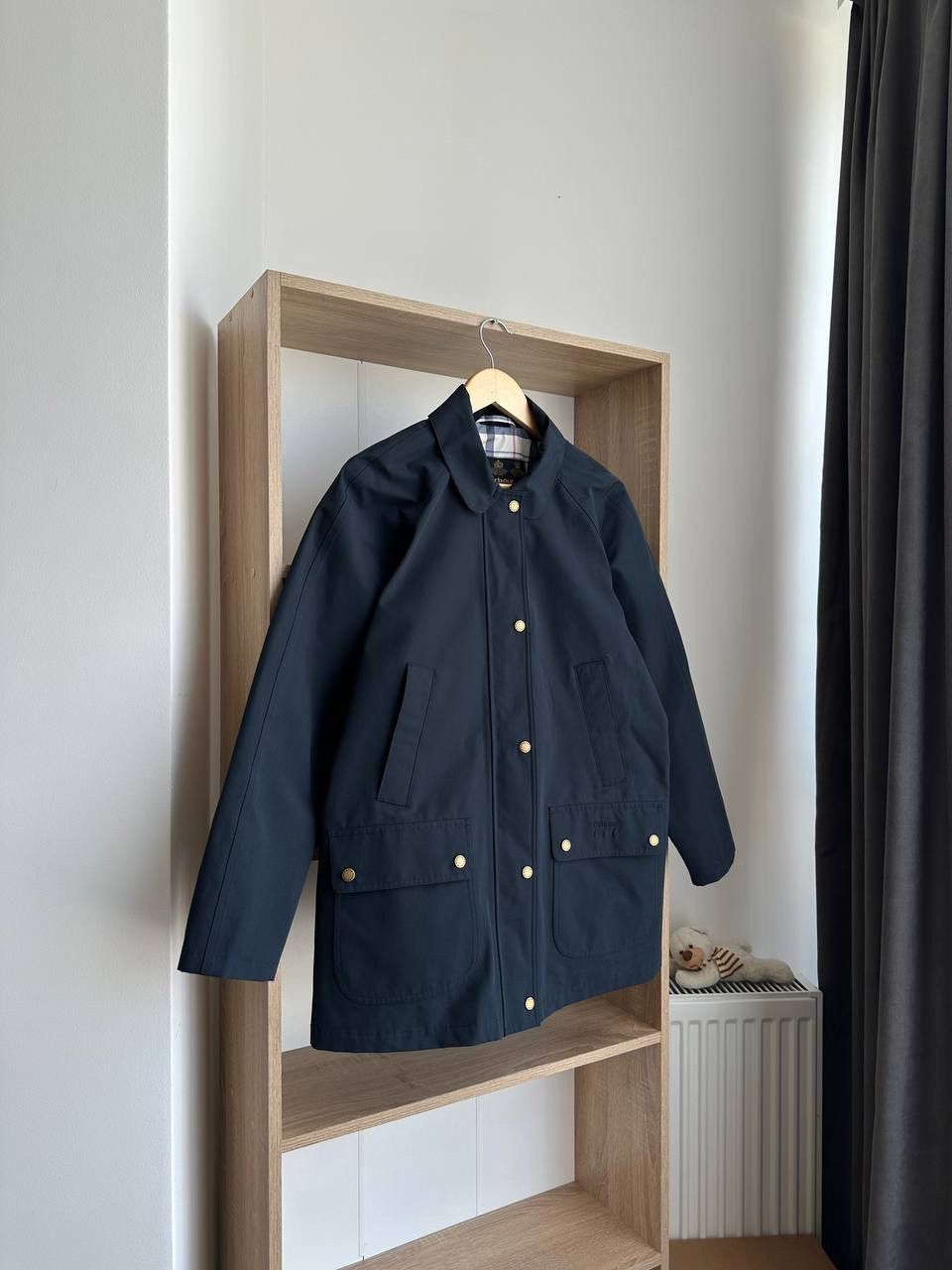 Barbour × Vintage Vintage Barbour Flurry Blue Weather Comfort Jacket Size US M / EU 48-50 / 2 - 2 Thumbnail