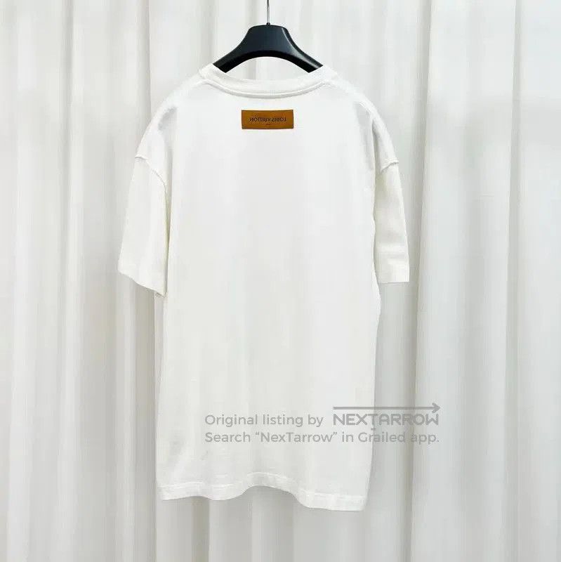 Louis Vuitton Louis Vuitton Summer Logo Floral T-Shirt . Size US M / EU 48-50 / 2 - 2 Thumbnail