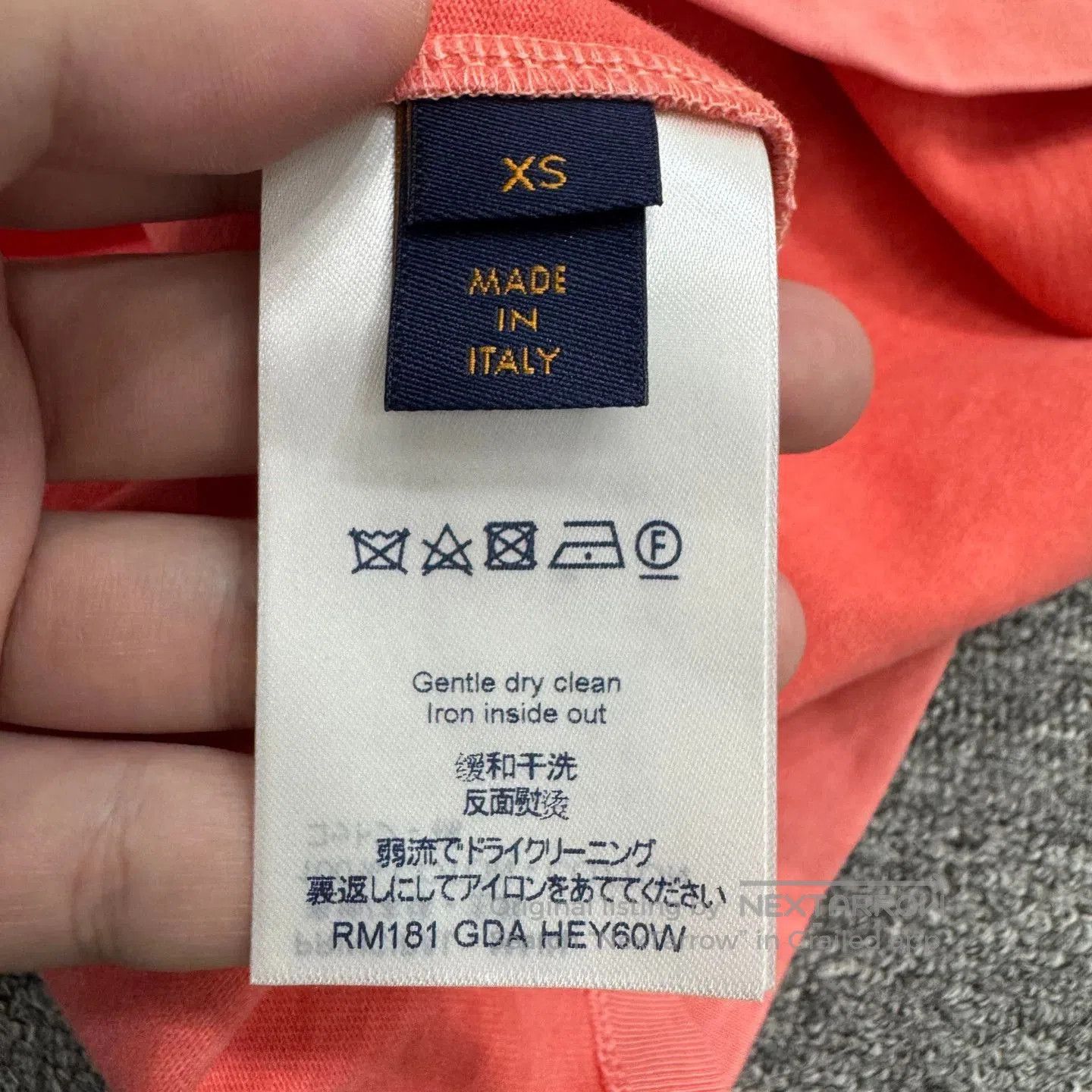 Louis Vuitton Louis Vuitton LV 3M Reflective Letter Tee. Size US XS / EU 42 / 0 - 3 Thumbnail