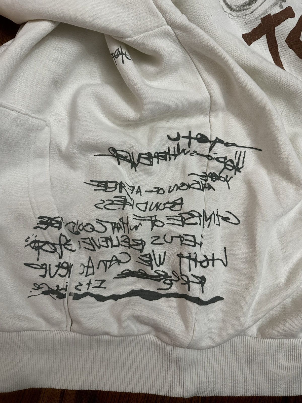 Travis Scott Travis Scott Circus Maximus Utopia White Hoodie size Size US XL / EU 56 / 4 - 6 Thumbnail