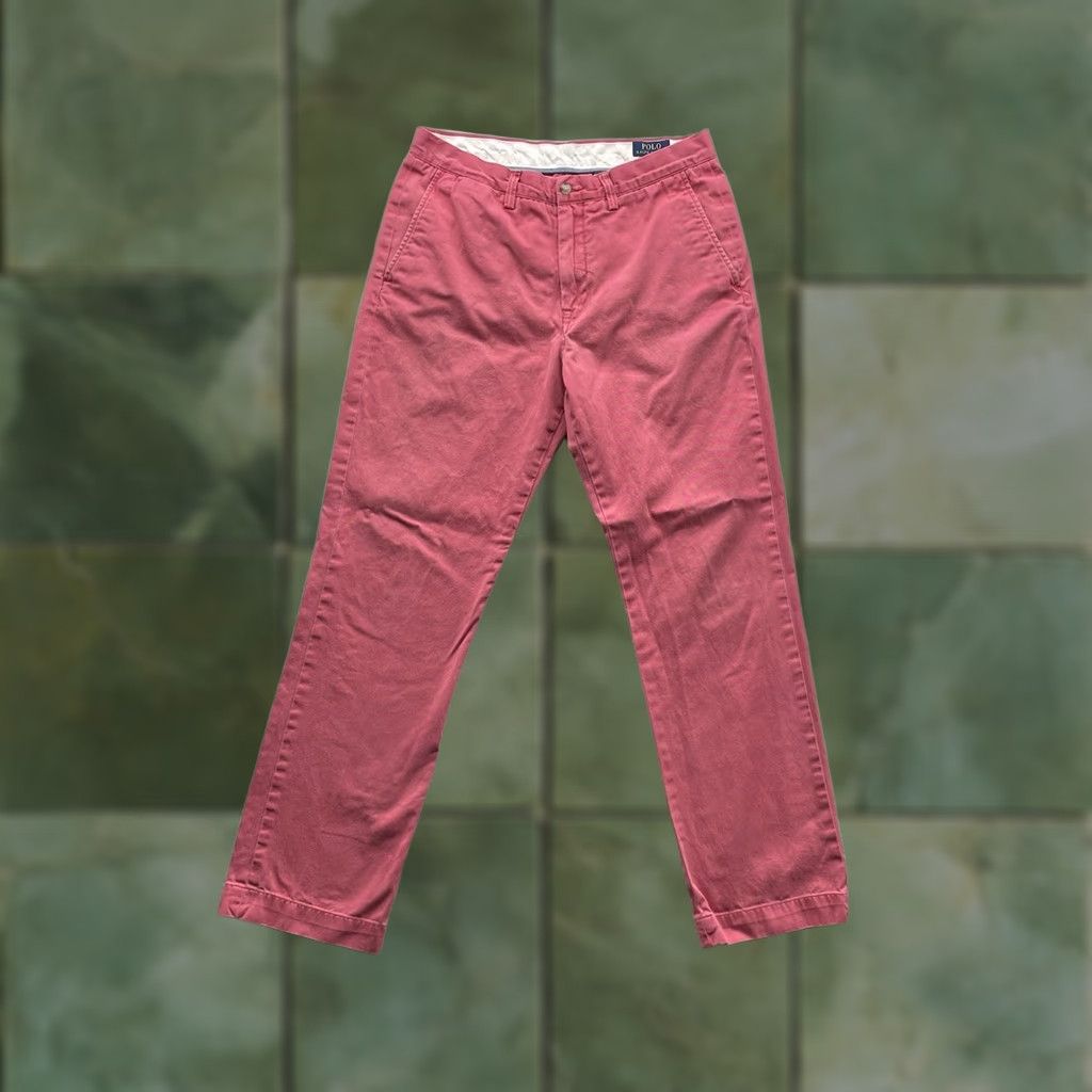 Polo Ralph Lauren Polo Ralph Lauren Chino Pants Mens 32x31 Red Twill Polo Ralph Lauren Chino Pants Mens 32x31 Red Twill Washed Out Preppy Size US XS / EU 42 / 0 - 1 Thumbnail