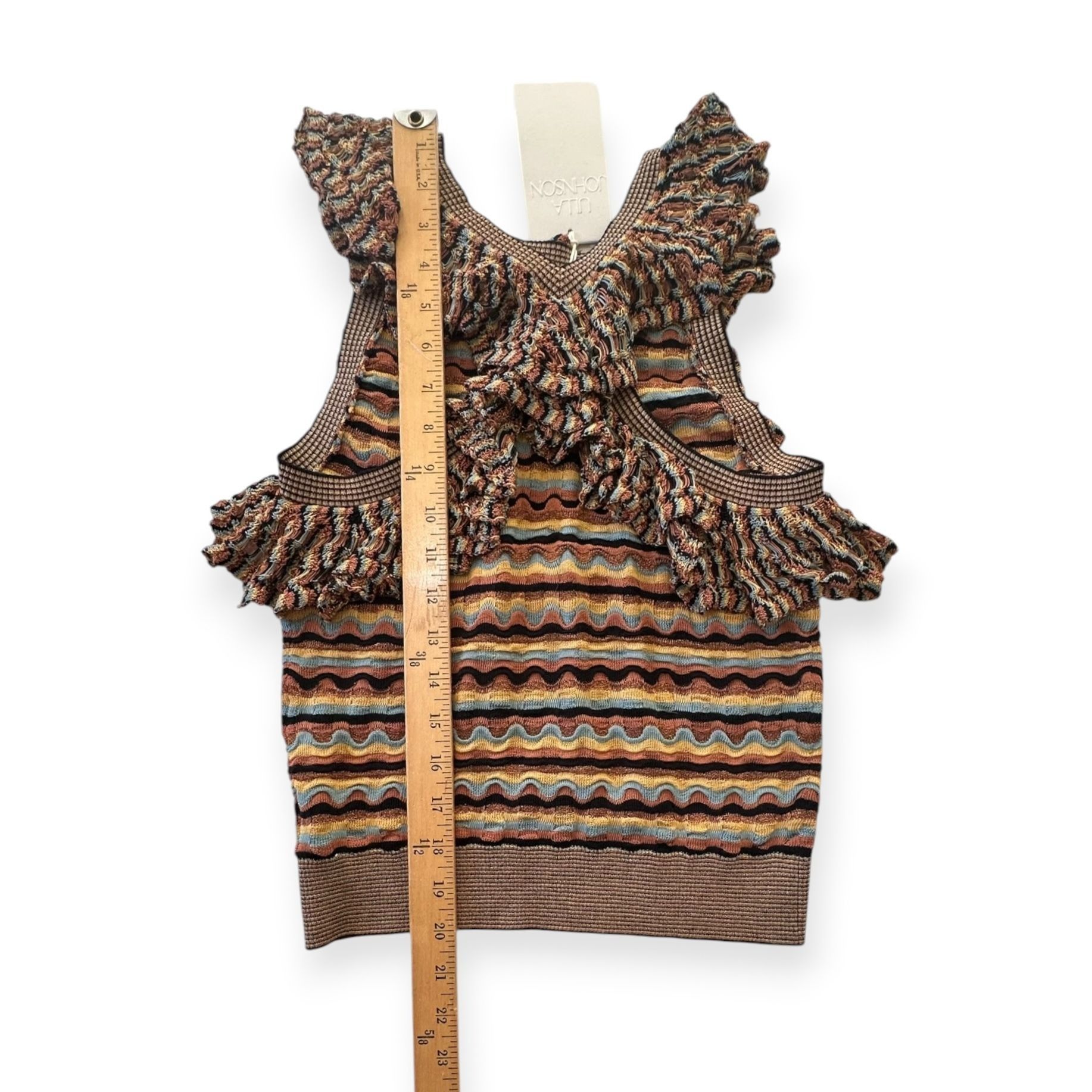 Ulla Johnson Ulla Johnson Sadie Top, Knit, Size M, color Tiger’s Eye, NW Size M / US 6-8 / IT 42-44 - 11 Thumbnail