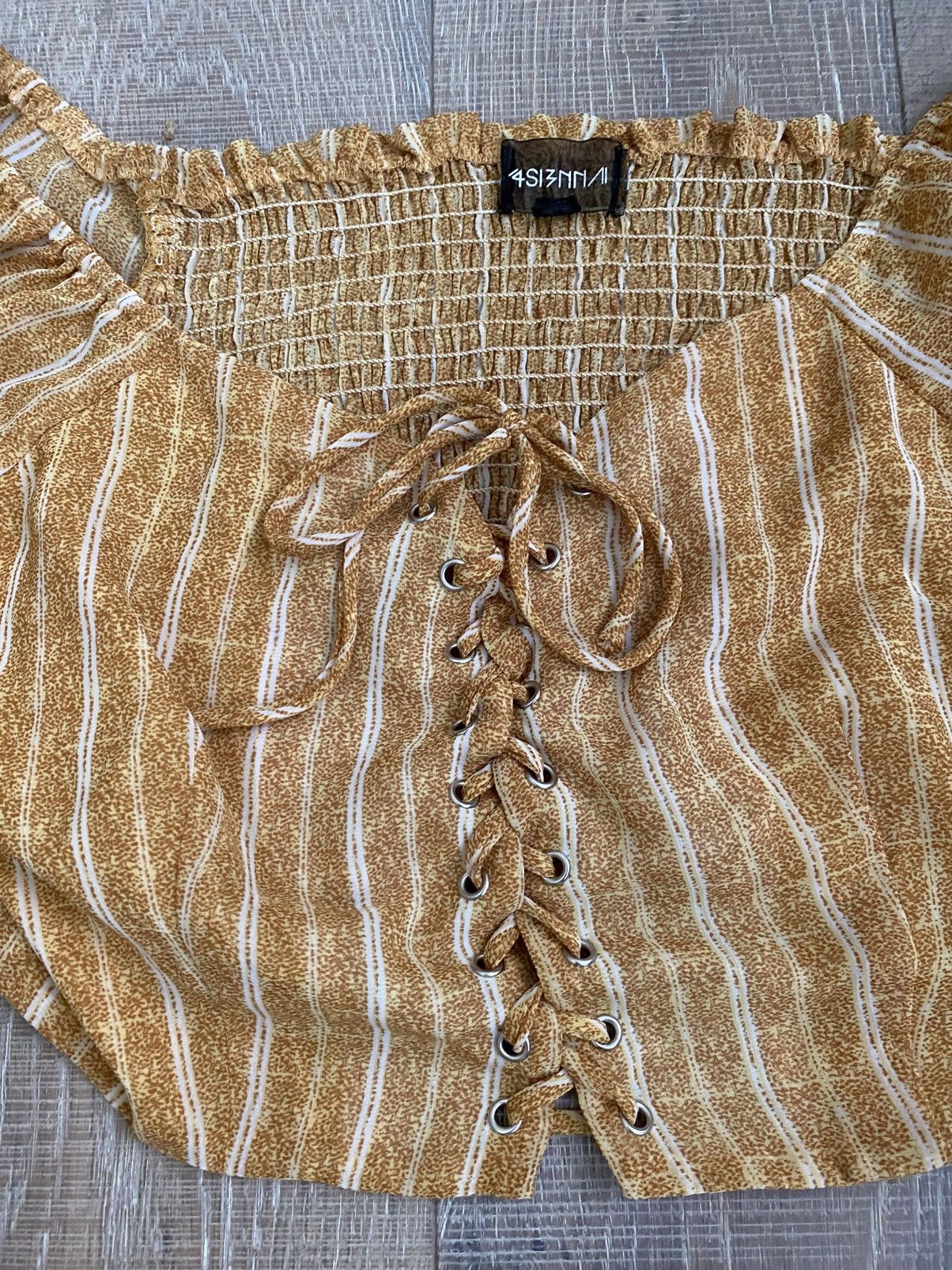 Urban Outfitters Urban Outfitters 4Si3NNA Crop Top & Matching Wrap Skirt Size M / US 6-8 / IT 42-44 - 3 Thumbnail