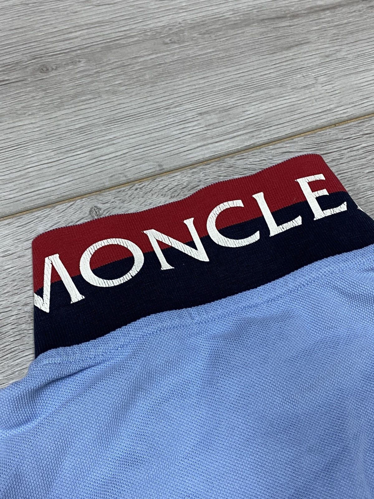 Moncler Moncler vintage big logo polo Manica Corta Size US M / EU 48-50 / 2 - 6 Thumbnail