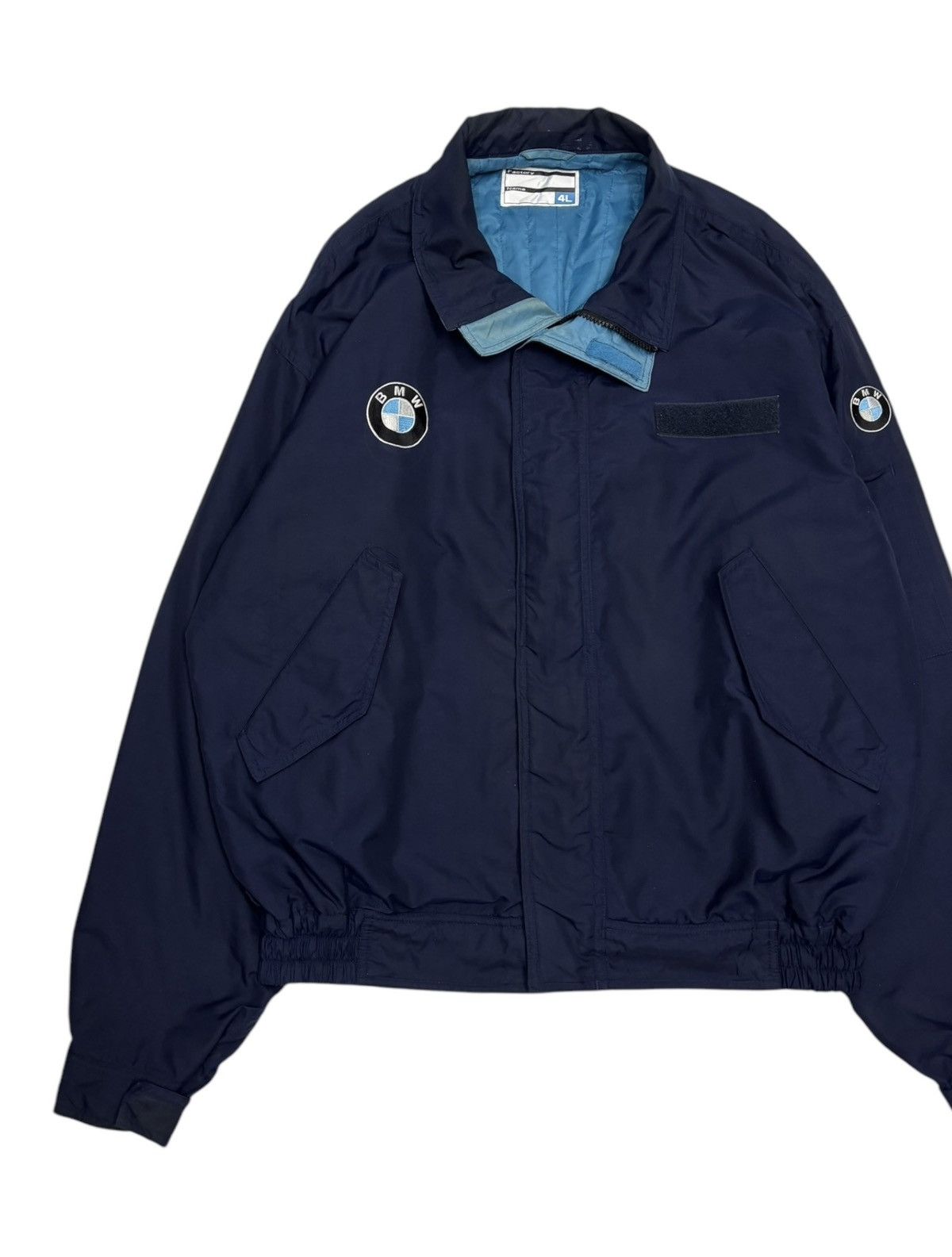 BMW 🔥VINTAGE BMW RACING SPECIALIST WORK BOMBER JACKET Size US XXL / EU 58 / 5 - 4 Thumbnail