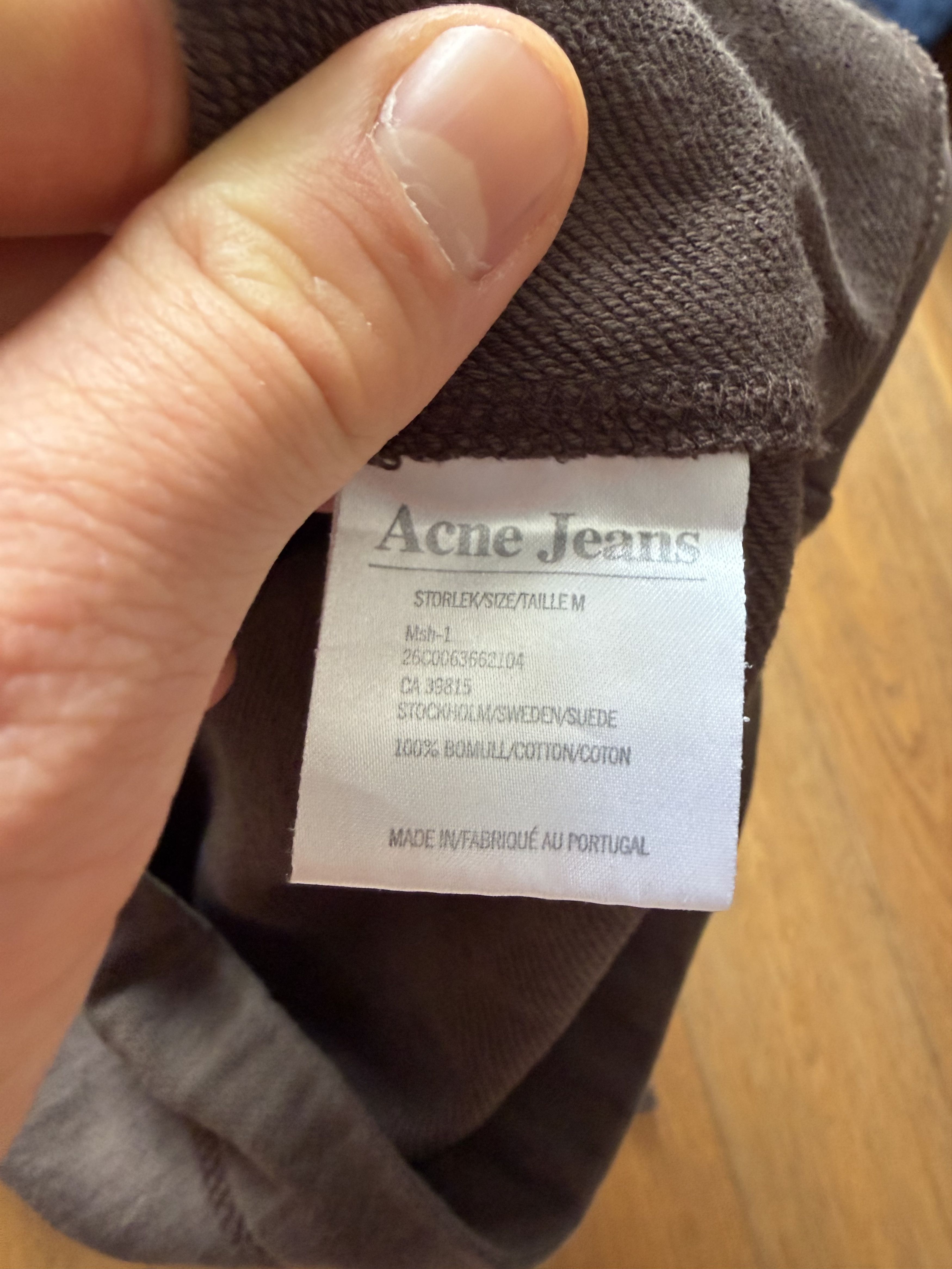 Acne Studios Archive Acne Jeans brown Fullzip hoodie Size US M / EU 48-50 / 2 - 5 Thumbnail
