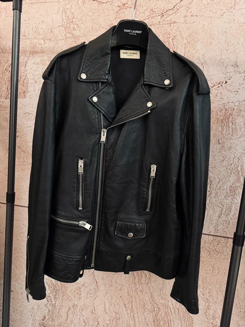 Saint Laurent Shark L01 Leather Jacket