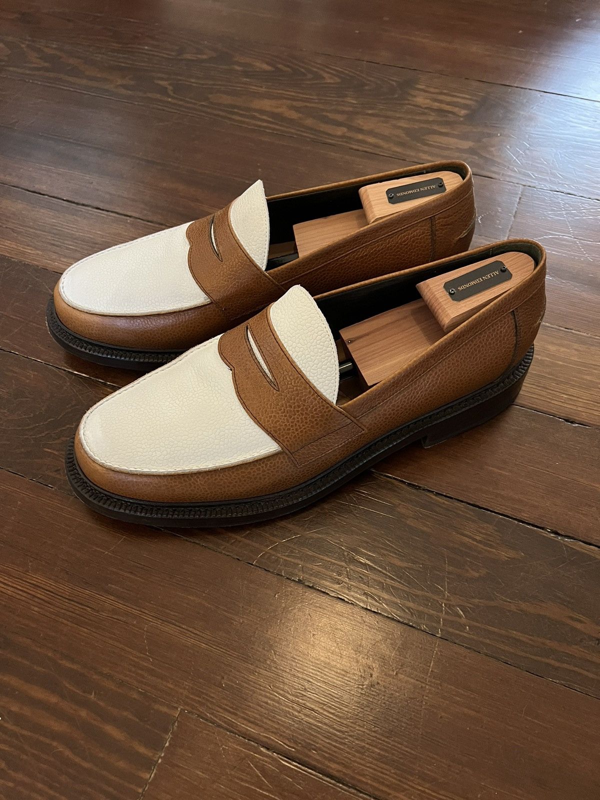 image of Blackstock Weber Blackstock And Weber Ellis Penny Loafer in Acorn, Men's (Size 11)