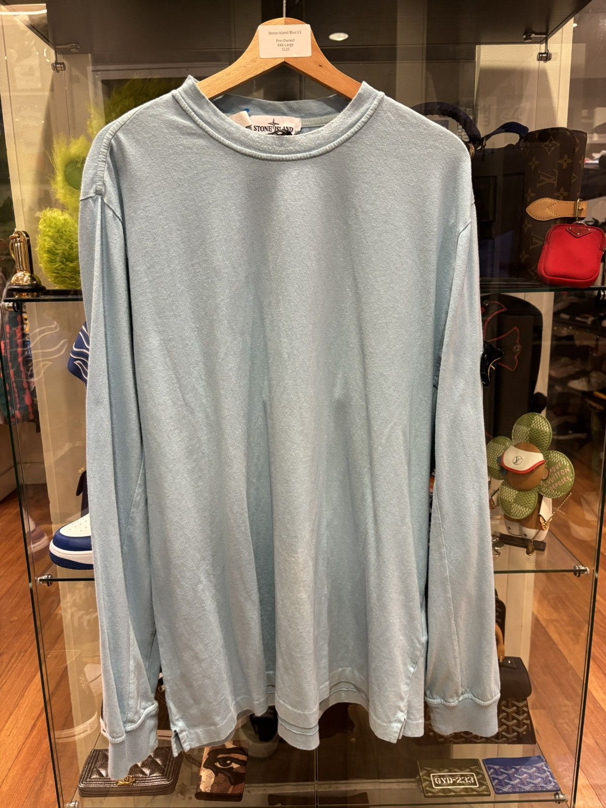 Stone Island Stone Island Blue Longsleeve Size US XXL / EU 58 / 5 - 1 Thumbnail