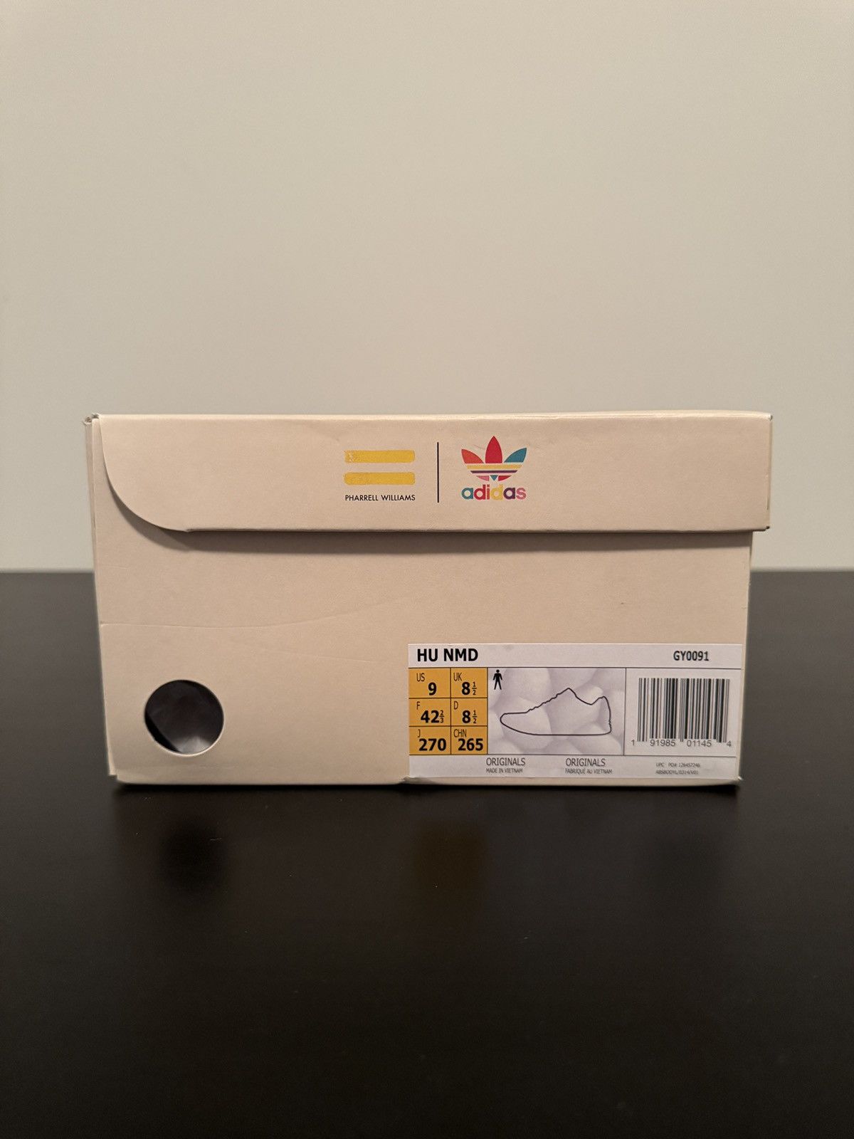 Adidas × Pharrell ADIDAS NMD HU PHARRELL EXTRA EYE YELLOW Size US 9 / EU 42 - 8 Thumbnail