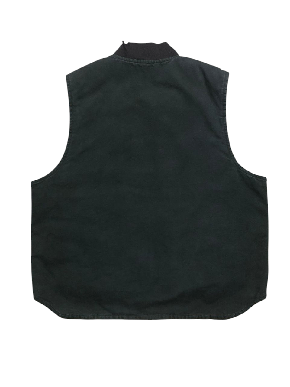 Carhartt Carhartt Quilted Dark Green Vest Faded Distressed Size US L / EU 52-54 / 3 - 2 Thumbnail