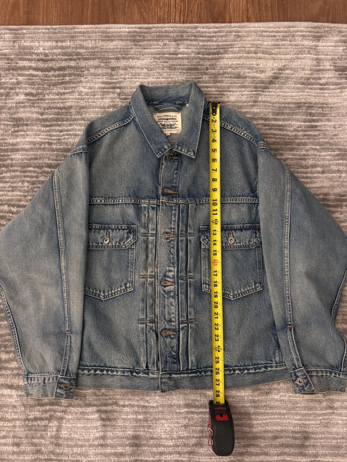 Levi's Made & Crafted Rare Levis Denim Jacket Size US XL / EU 56 / 4 - 3 Thumbnail