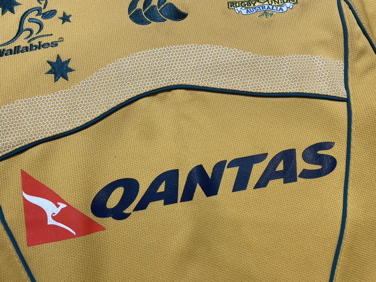 Canterbury of New Zealand Vintage Canterbury Wallabies Australia Rugby Union Shirt Size US S / EU 44-46 / 1 - 6 Thumbnail