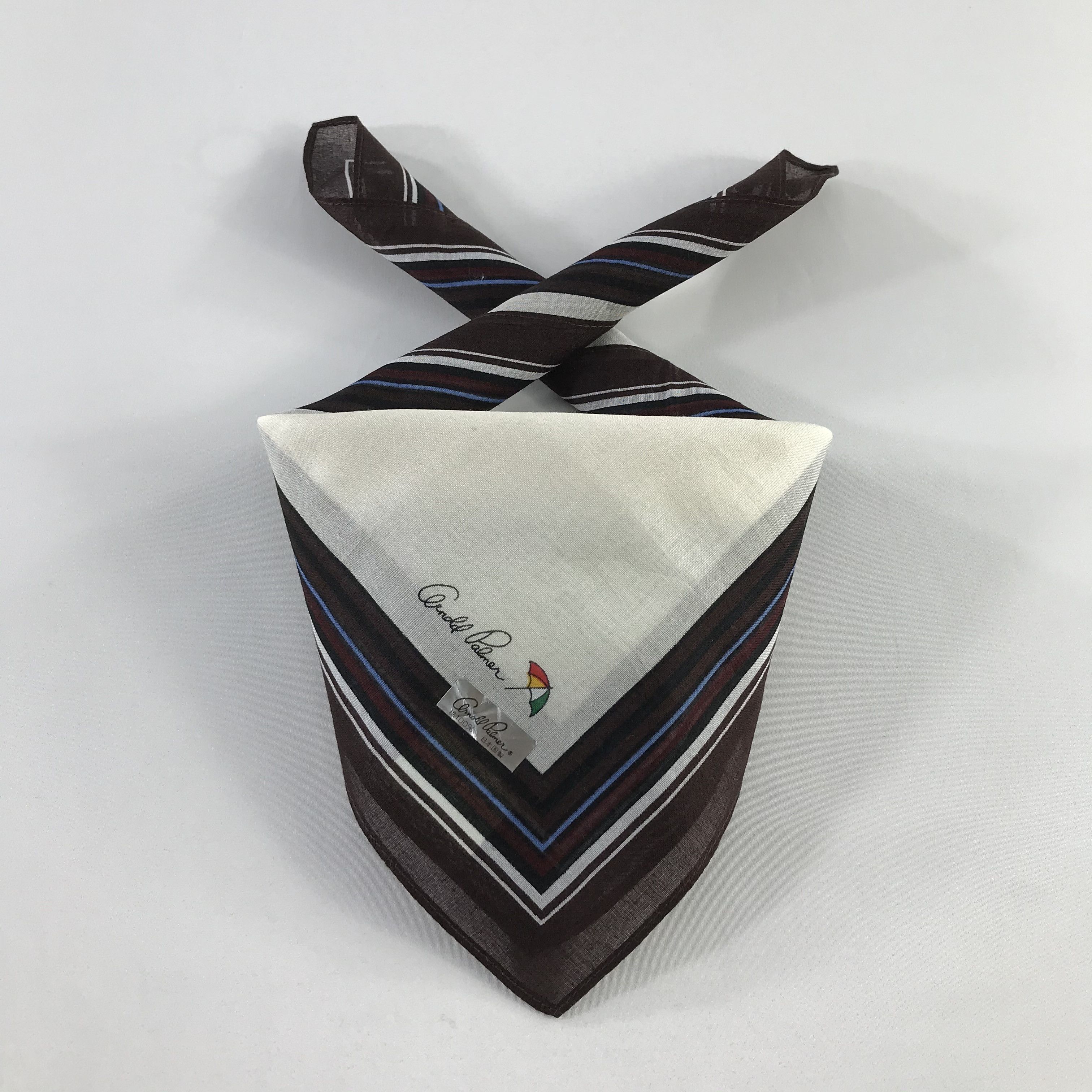 Vintage Arnold Palmer Bandana / Handkerchief / Neckerchief - S972 Size ONE SIZE - 3 Thumbnail