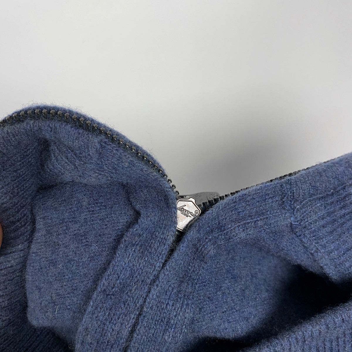 Corneliani Corneliani 1/4 Zip Wool Cashmere Sweater Size US S / EU 44-46 / 1 - 5 Thumbnail