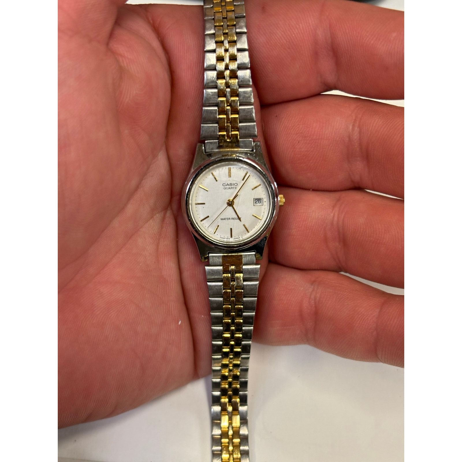 & Other Stories Casio 2-Tone Women’s Watch! New Battery! Size ONE SIZE - 2 Thumbnail