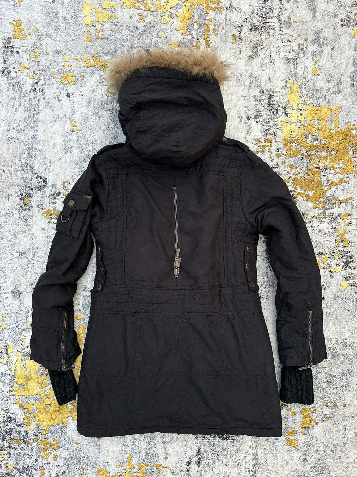 14th Addiction FAUX FUR BONDAGE JACKET Playboi Carti Style Archive LGB Size US M / EU 48-50 / 2 - 9 Thumbnail