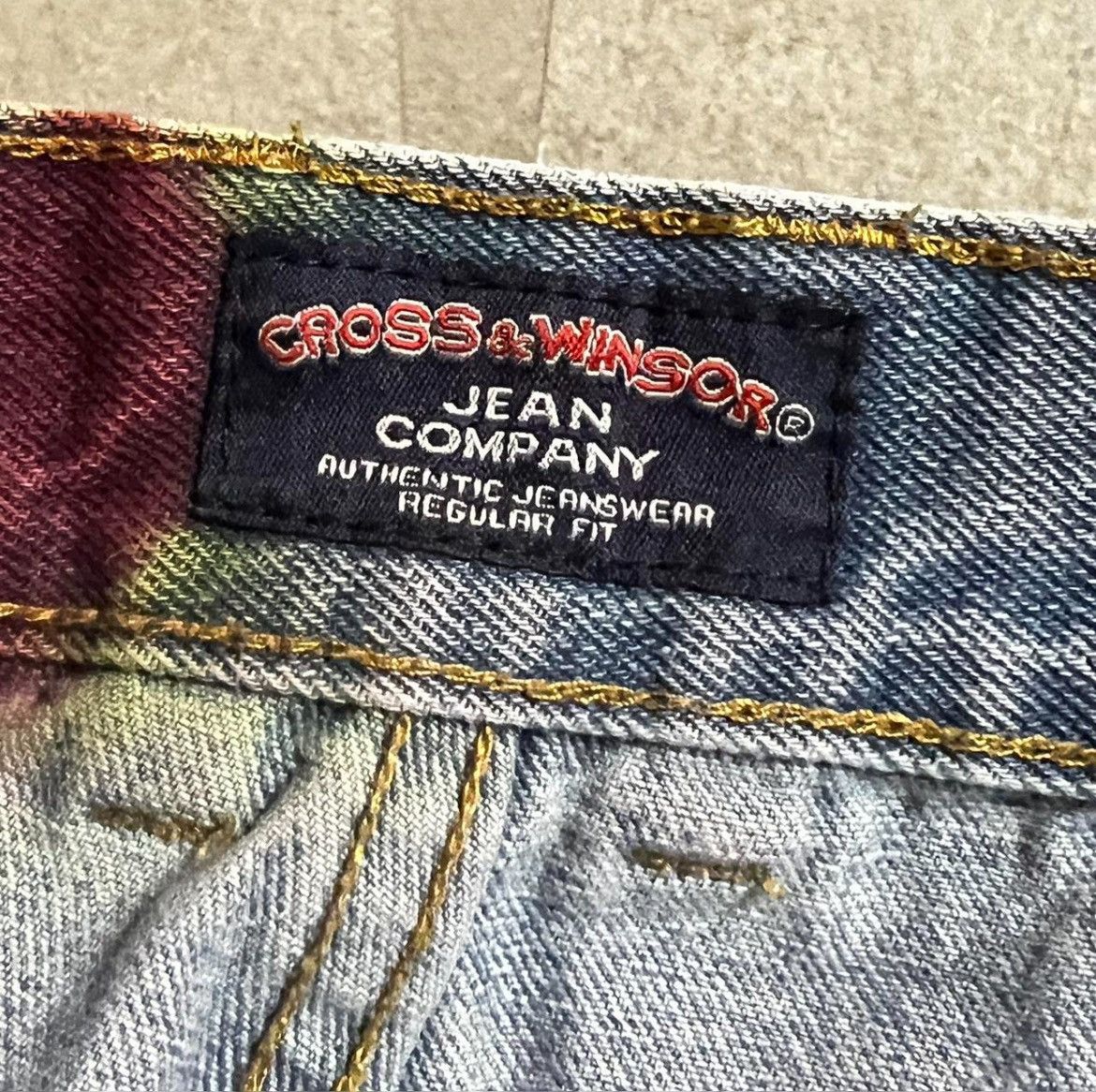 Vintage cross & winsor custom jean shorts Size US 32 / EU 48 - 3 Thumbnail