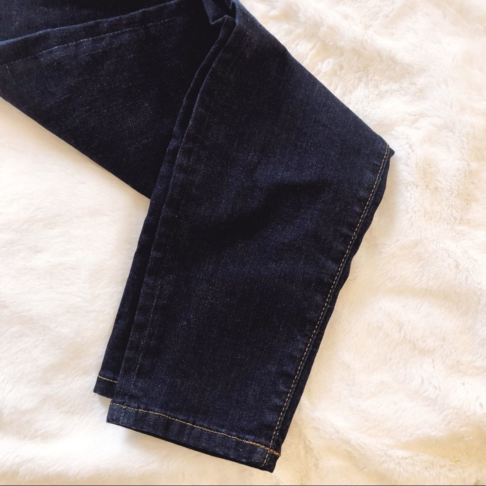 Banana Republic Banana Republic Dark Blue Sculpt Skinny Jeans Size 27" / US 4 / IT 40 - 9 Thumbnail