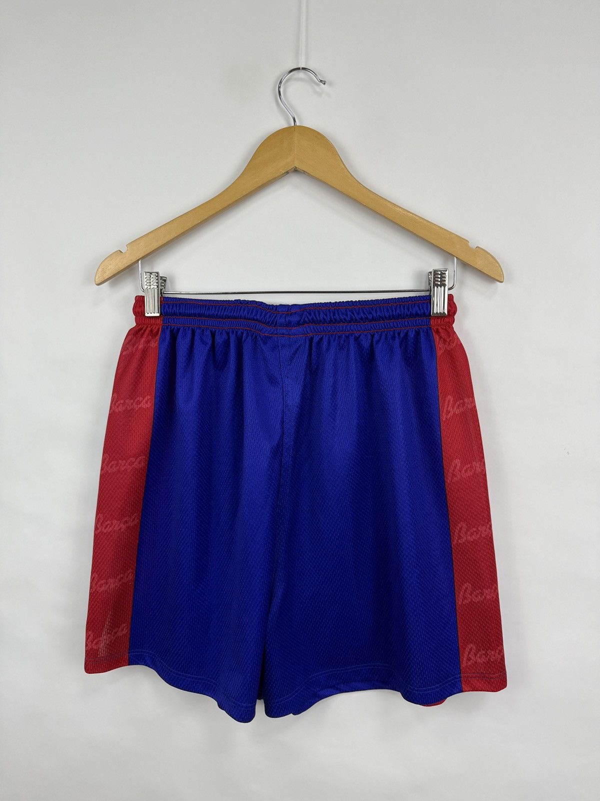 Kappa 🇪🇸 Vintage 90s Kappa Barcelona Soccer Shorts Rare Retro Hype Size US 34 / EU 50 - 6 Thumbnail
