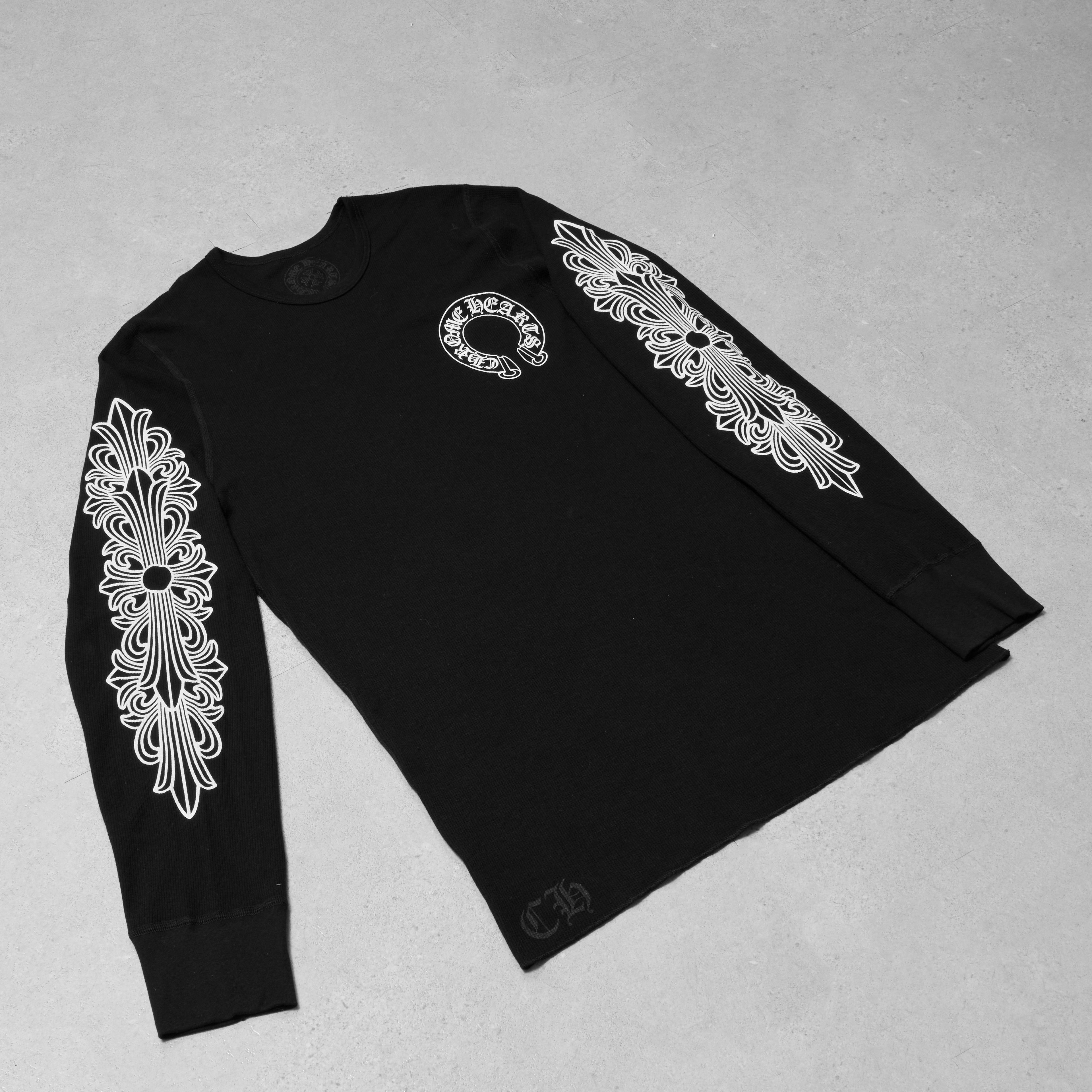 CHROME HEARTS Horseshoe Thermal Long T Shirt