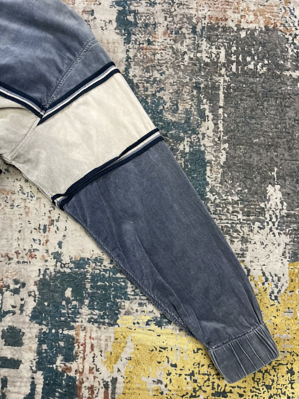 N.Hollywood Corduroy Swing Top Striped Jacket