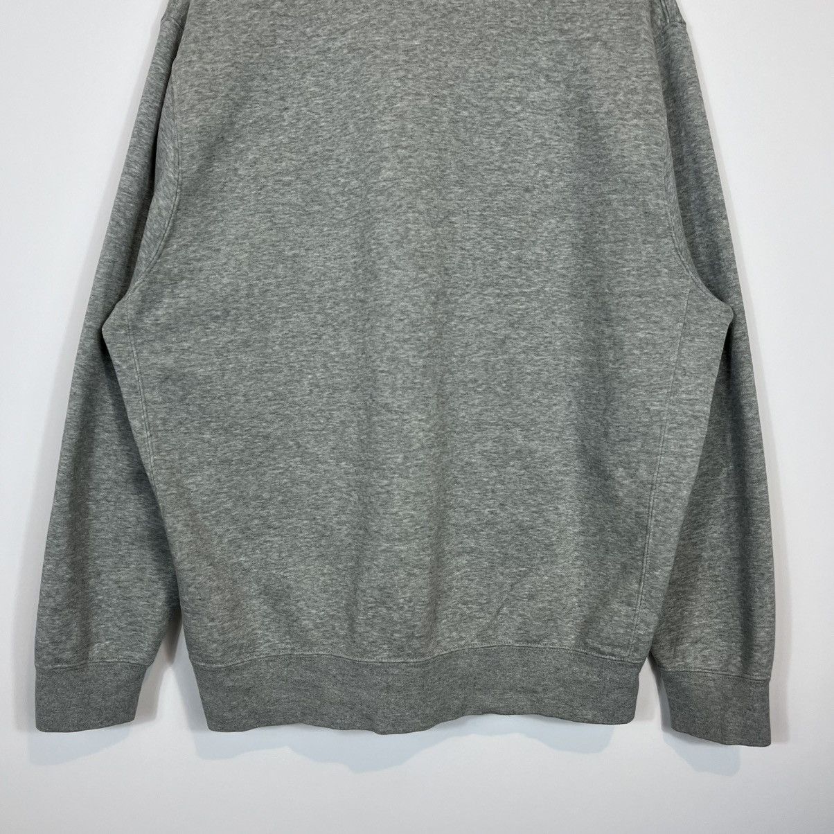 Nike Nike Sportswear Club Fleece Basic Gray Sweatshirt Streetwear Size US L / EU 52-54 / 3 - 13 Thumbnail