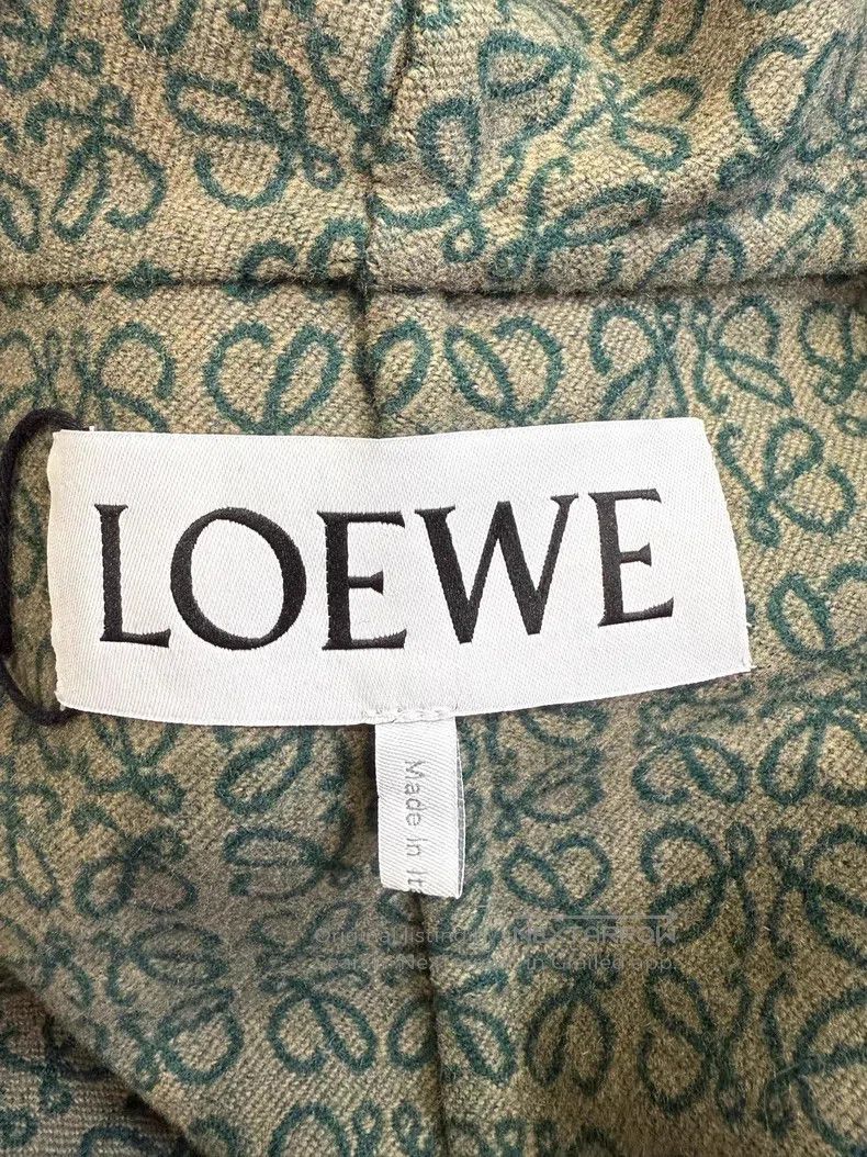 Loewe Loewe Wool Tweed Coat Size XXS / US 00 / IT 34 - 5 Thumbnail