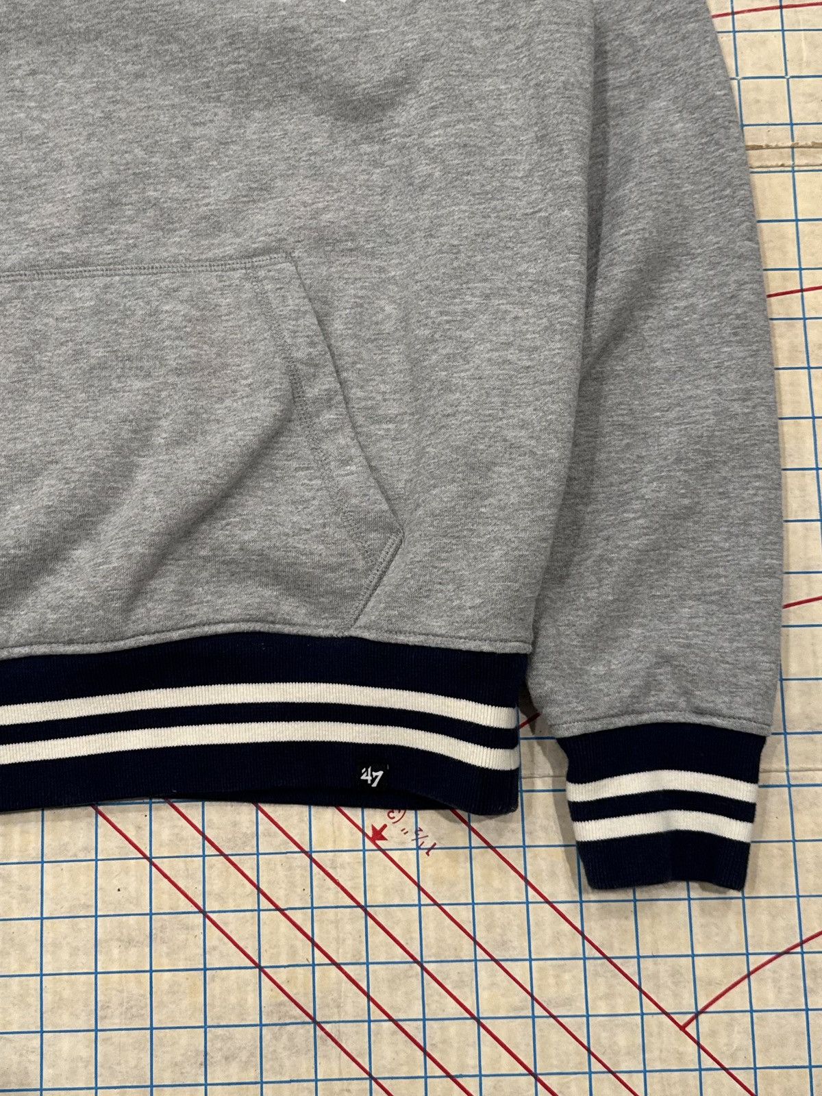 47 Brand ‘47 Seattle Seahawks Pull Over Ringer Hoodie CollegiateStyle Size US L / EU 52-54 / 3 - 4 Thumbnail