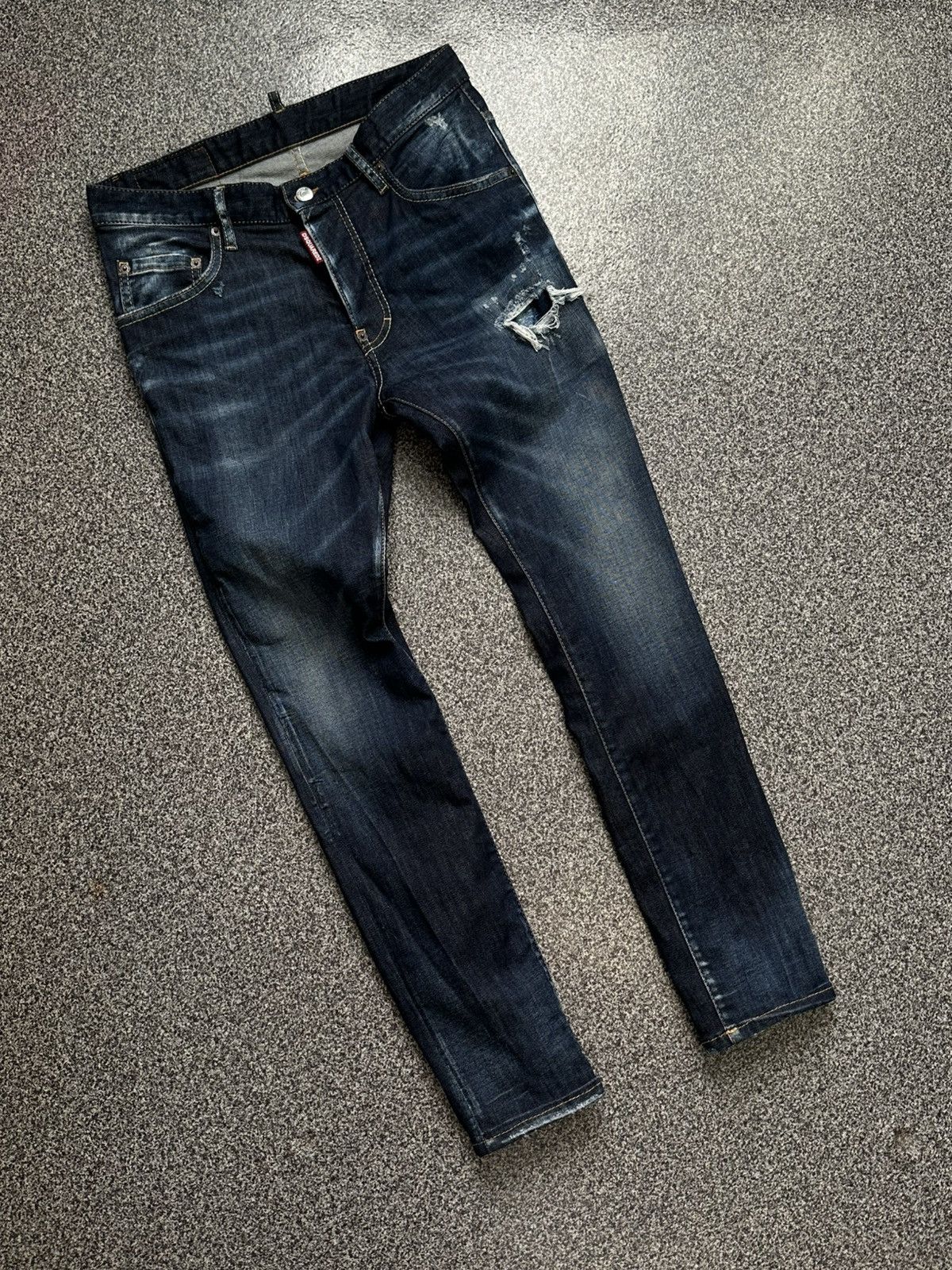 Dsquared2 Jeans DSQUARED2 Super Twinky Jean Distressed Denim 2020 Size US 30 / EU 46 - 1 Thumbnail