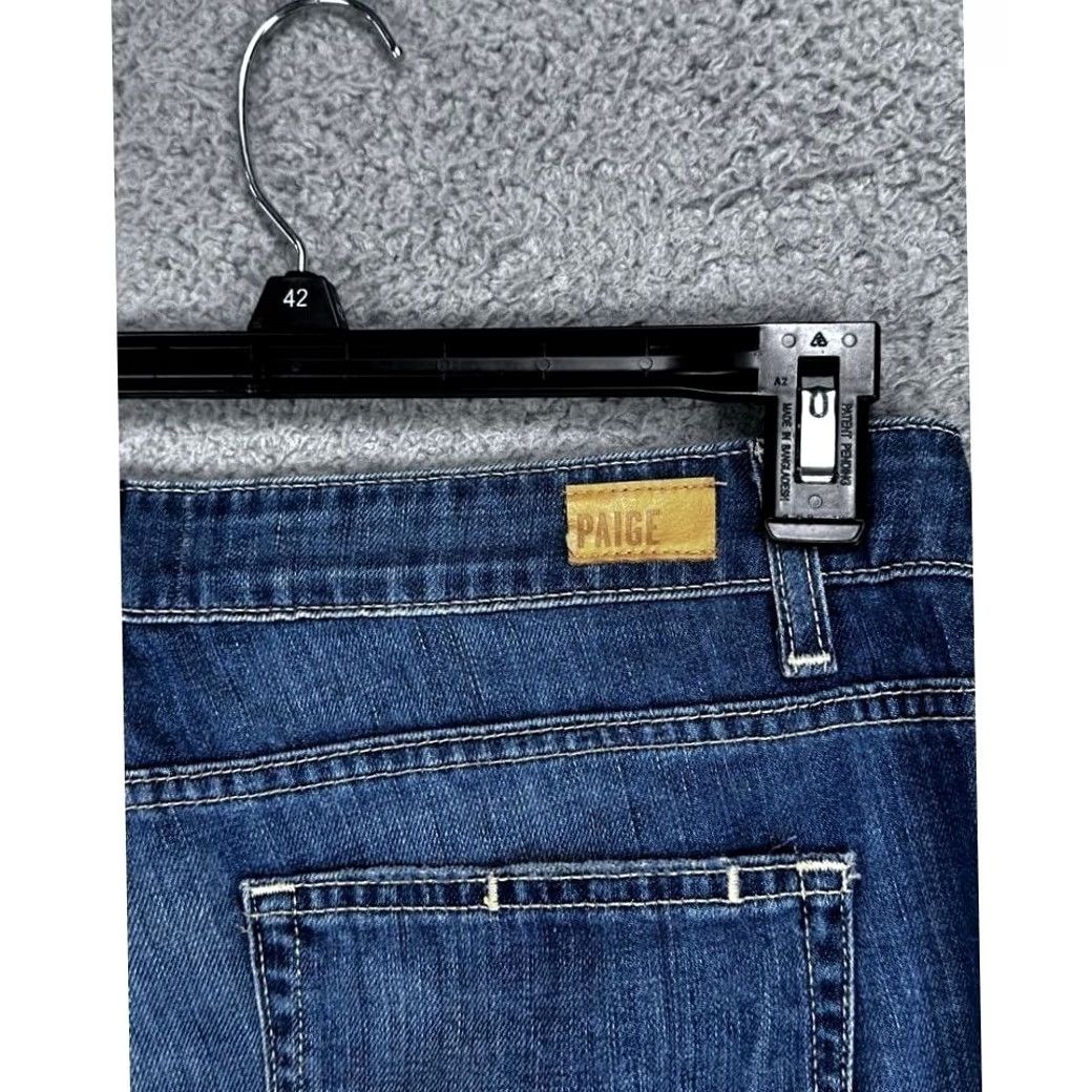 Paige Paige Jimmy Jeans Women 28 Blue Skinny Distressed 5 Pocket Denim USA EUC Size 28" / US 6 / IT 42 - 5 Thumbnail