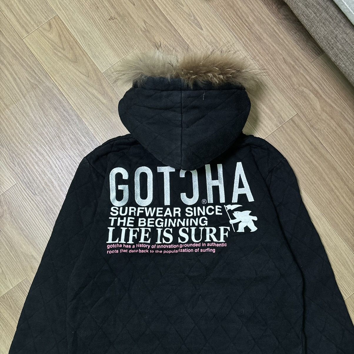 Gotcha × If Six Was Nine × Le Grande Bleu (L.G.B.) Vintage Gotcha fur hoodie IfSixWasNine LGB style Size US M / EU 48-50 / 2 - 6 Thumbnail