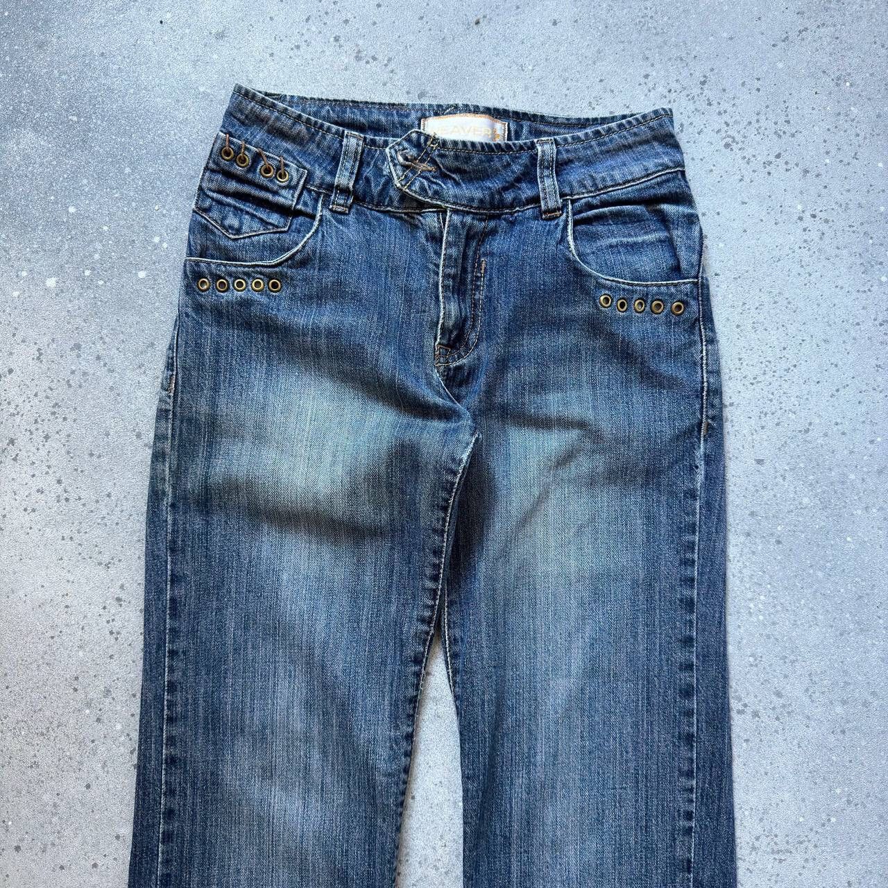 Hysteric Glamour × Japanese Brand Amazing Japanese Washed Flared Jeans (Cobain Style) Size 25" / US 0 / IT 36 - 6 Thumbnail