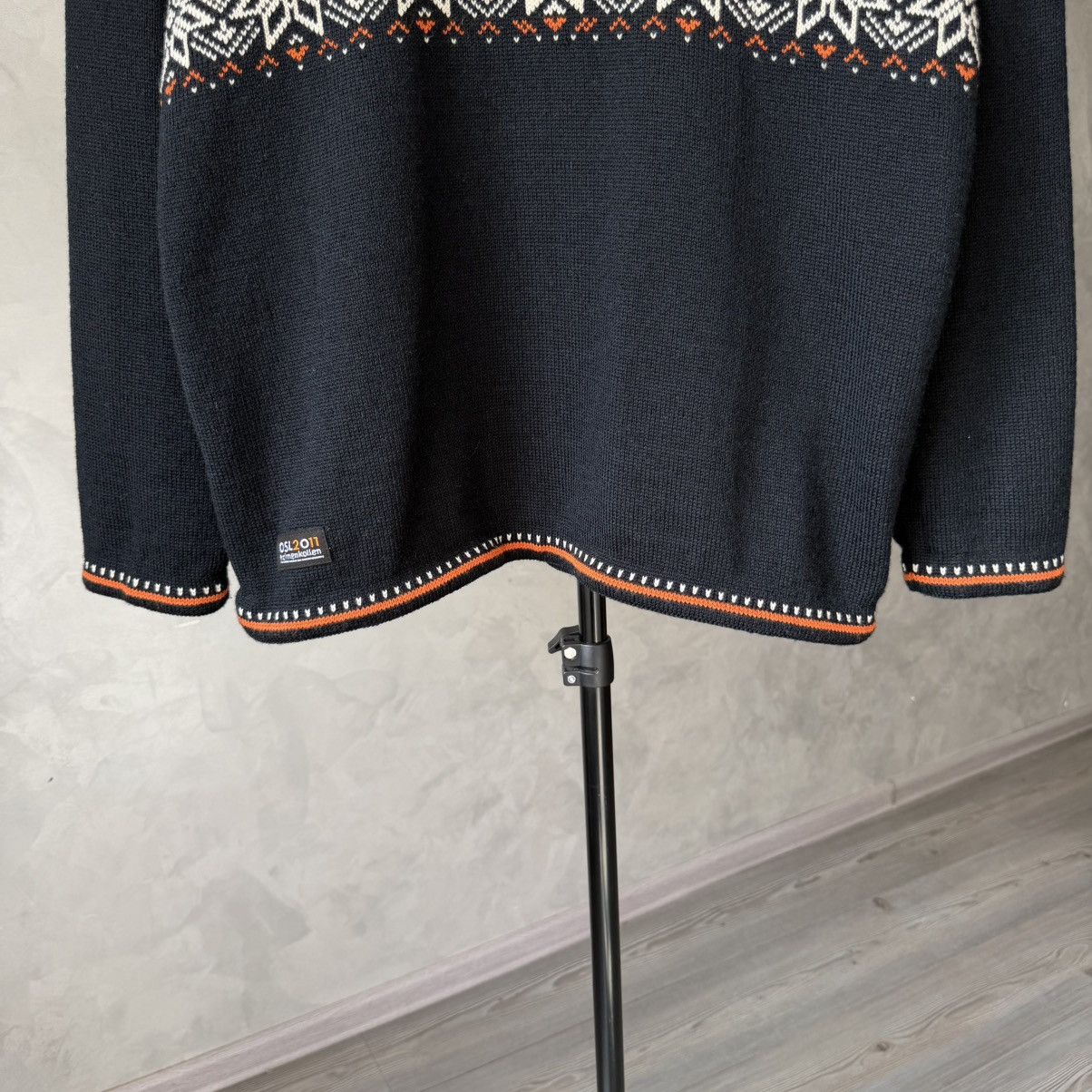 Dale Of Norway Dale Of Norway Team Norge 2011 Holmenkollen Wool Zip Sweater Size US XL / EU 56 / 4 - 6 Thumbnail