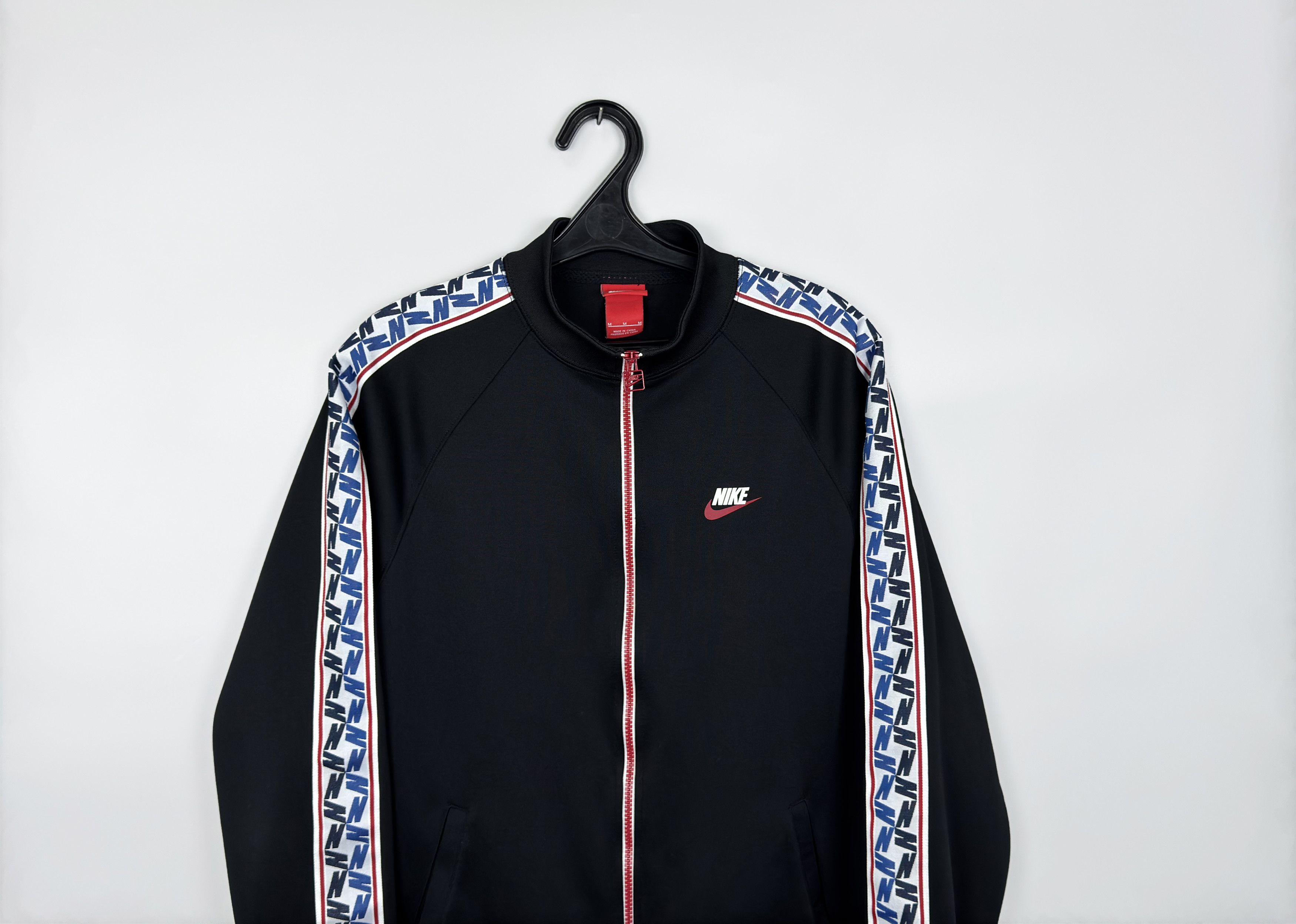 Nike Nike Taped Poly Track Jacket Black Size US M / EU 48-50 / 2 - 5 Thumbnail