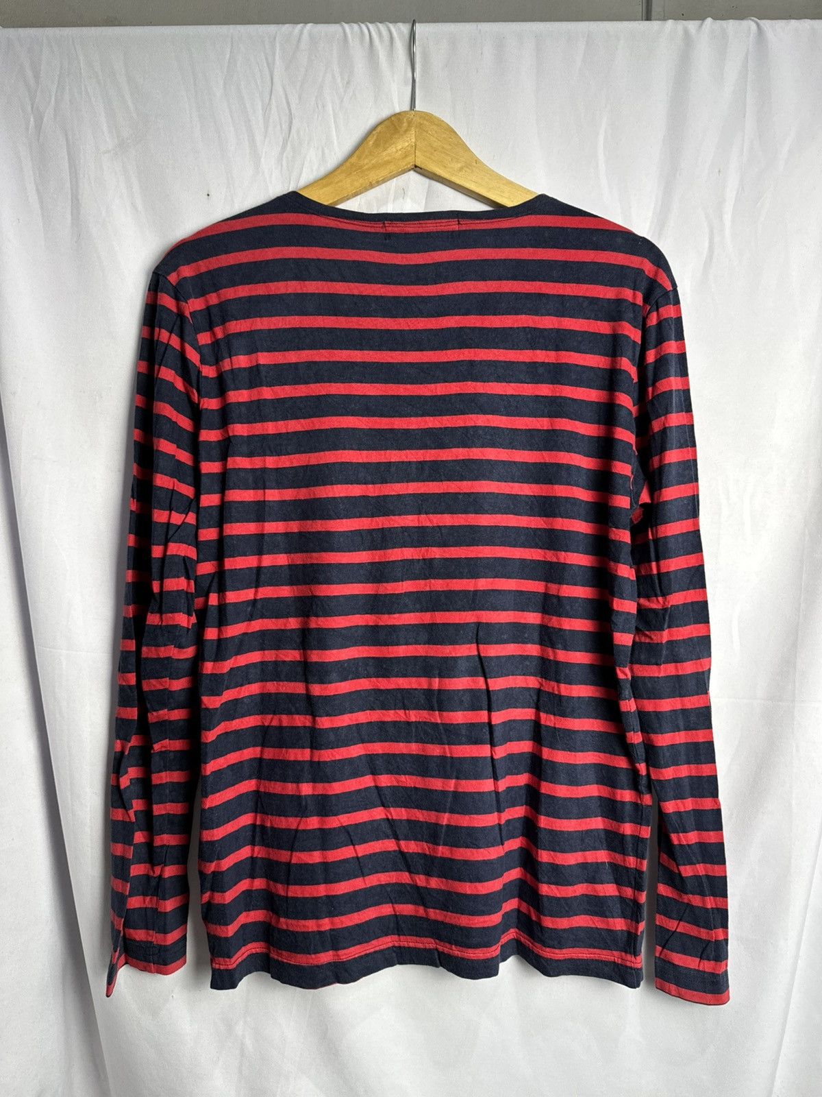 If Six Was Nine Japanese Striped Long Sleeve NII Play Size US L / EU 52-54 / 3 - 2 Thumbnail