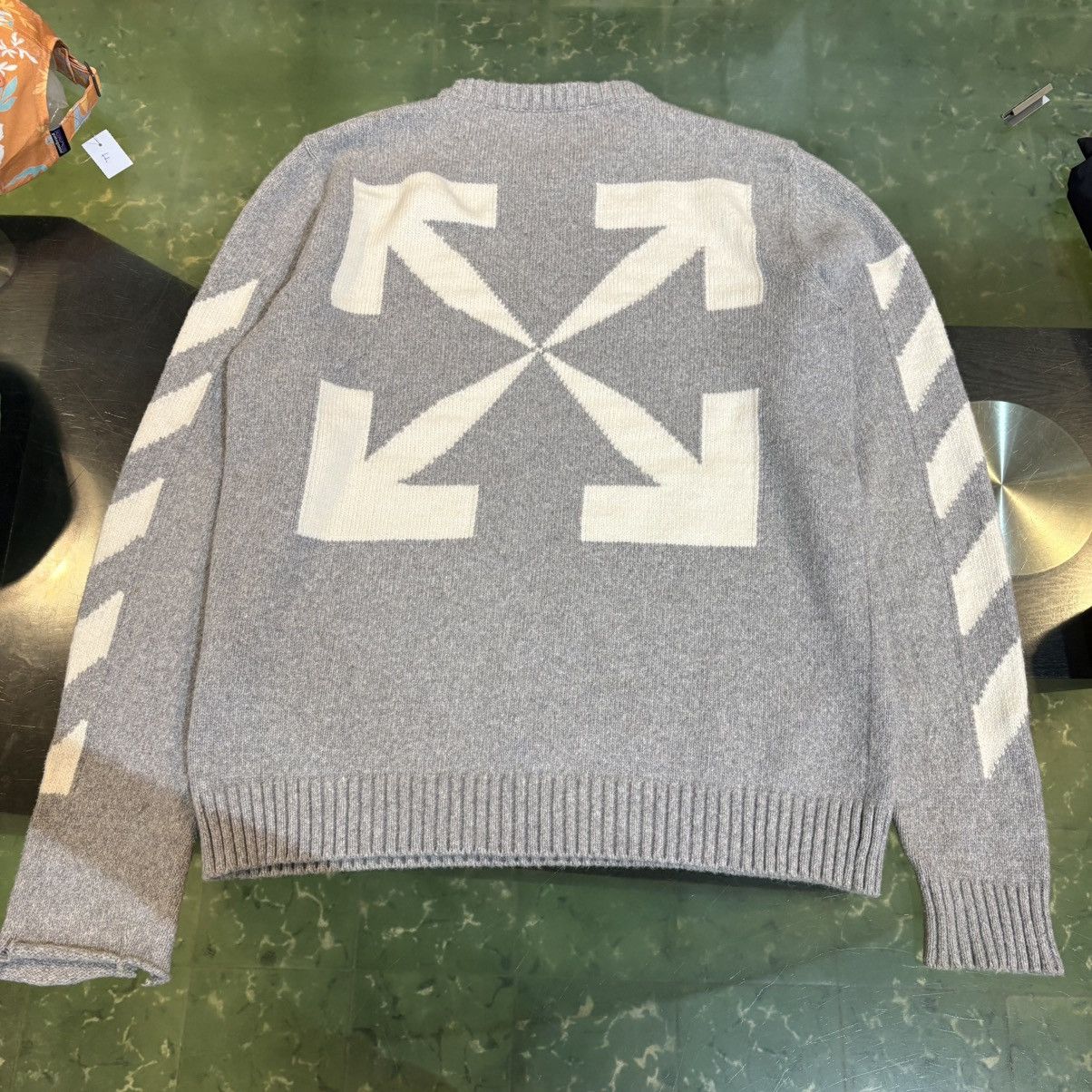 Off-White OFF WHITE LOGO KNITWEAR Size US M / EU 48-50 / 2 - 1 Thumbnail