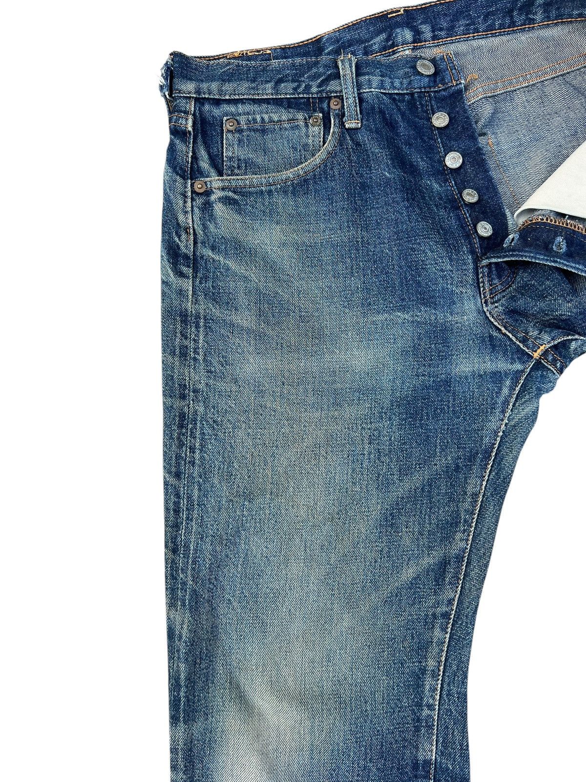 Denime Vintage DENIME Japan Dirty Mud Denim Selvedge Jeans Size US 31 - 7 Thumbnail