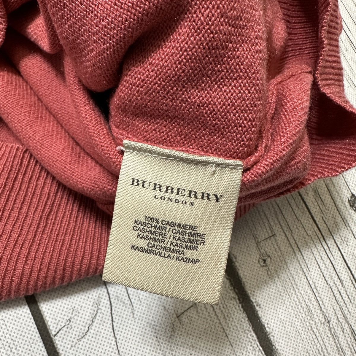 Burberry Burberry cashmere sweater Size US M / EU 48-50 / 2 - 5 Thumbnail