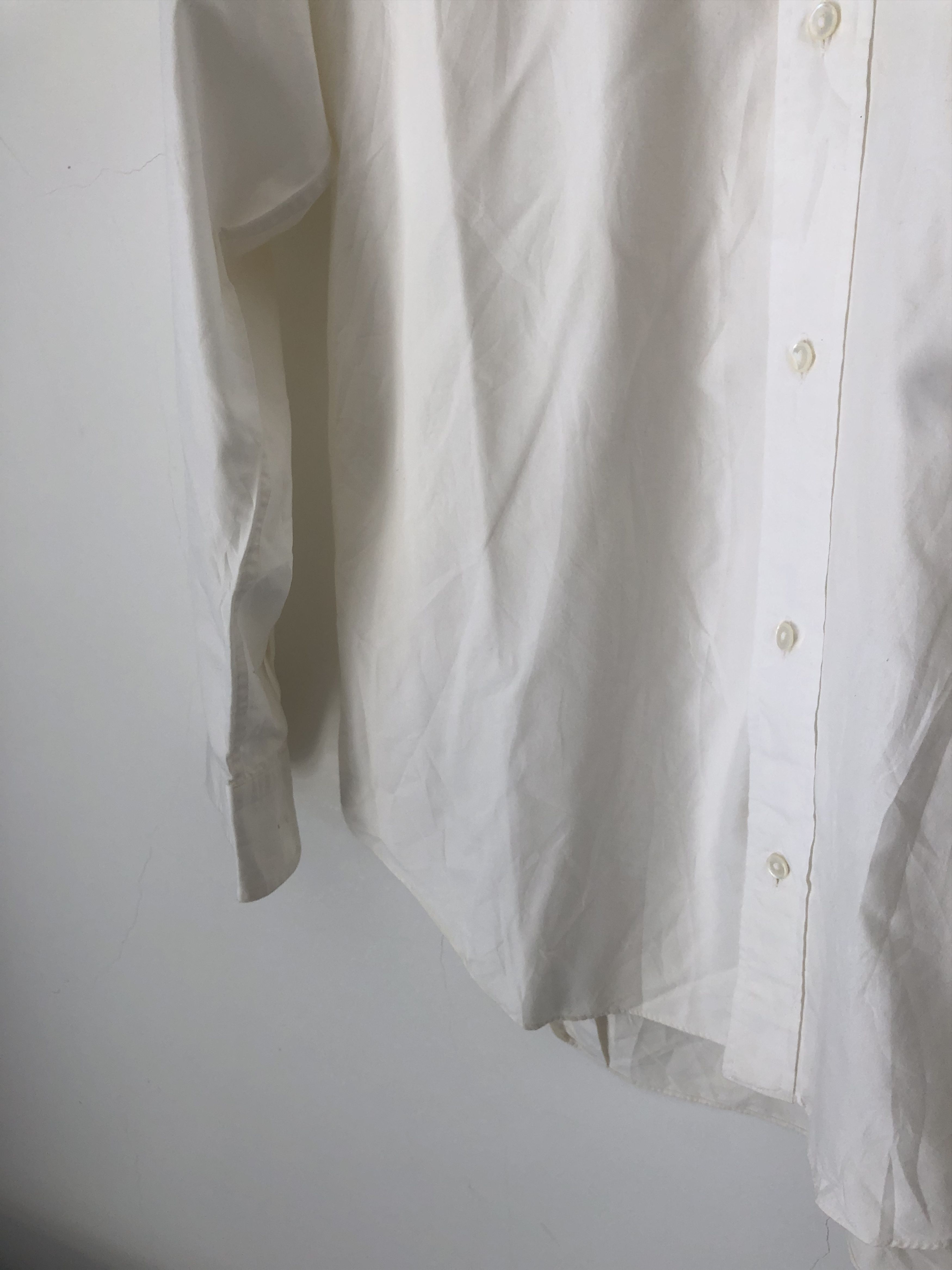 Issey Miyake offwhite shirt Size US M / EU 48-50 / 2 - 3 Thumbnail