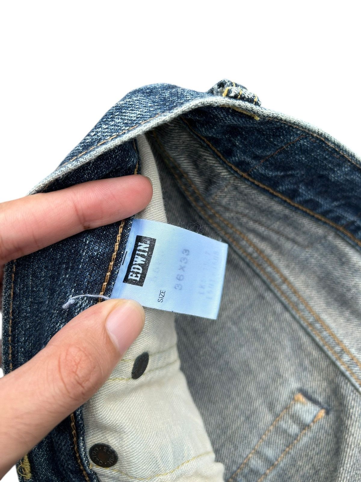 Kapital Vintage Edwin 505zx Selvedge Distressed Denim Jeans Size US 36 / EU 52 - 5 Thumbnail