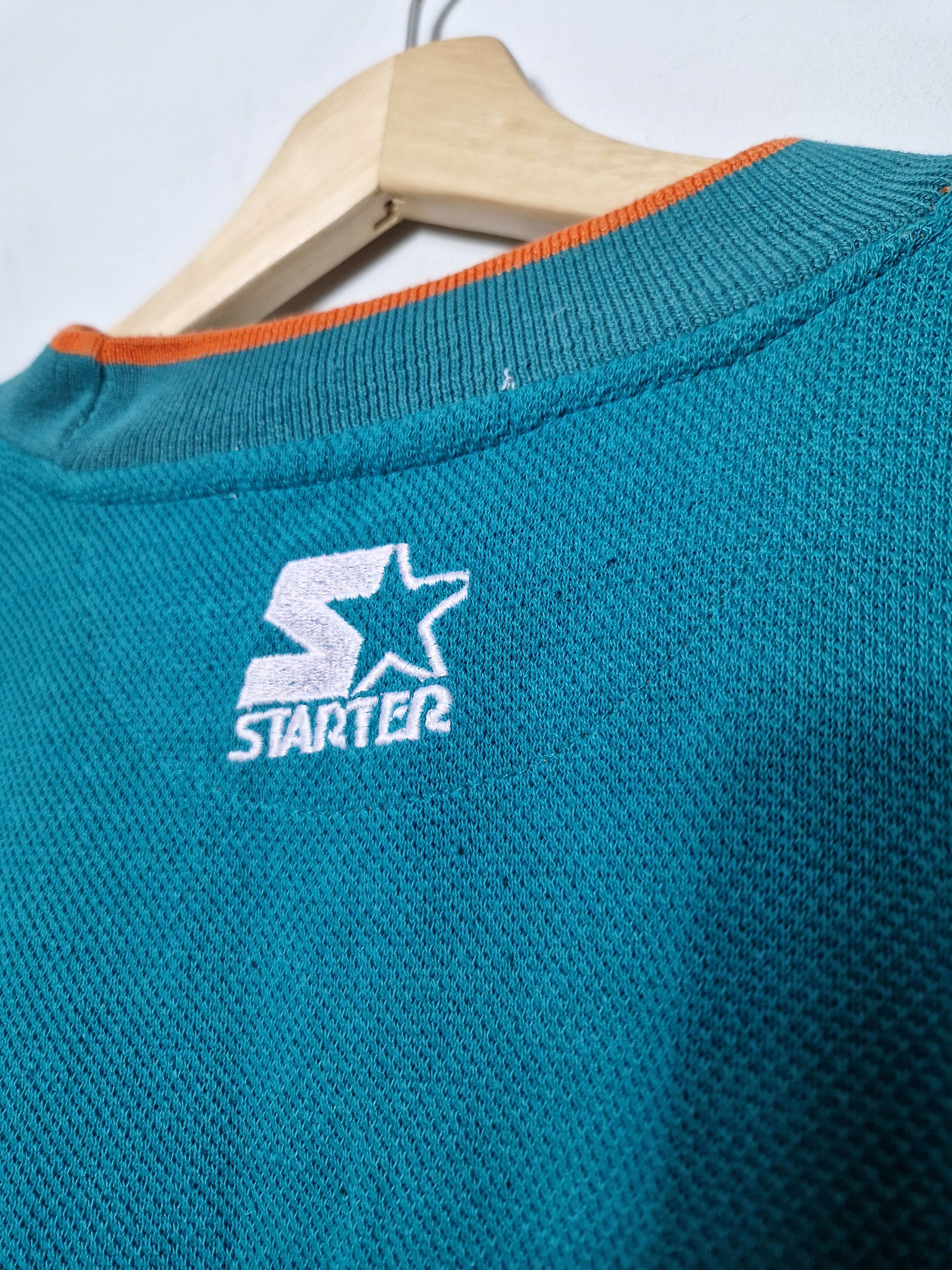 NFL × Starter × Vintage Starter Miami Dolphins sweatshirt Size US L / EU 52-54 / 3 - 7 Thumbnail