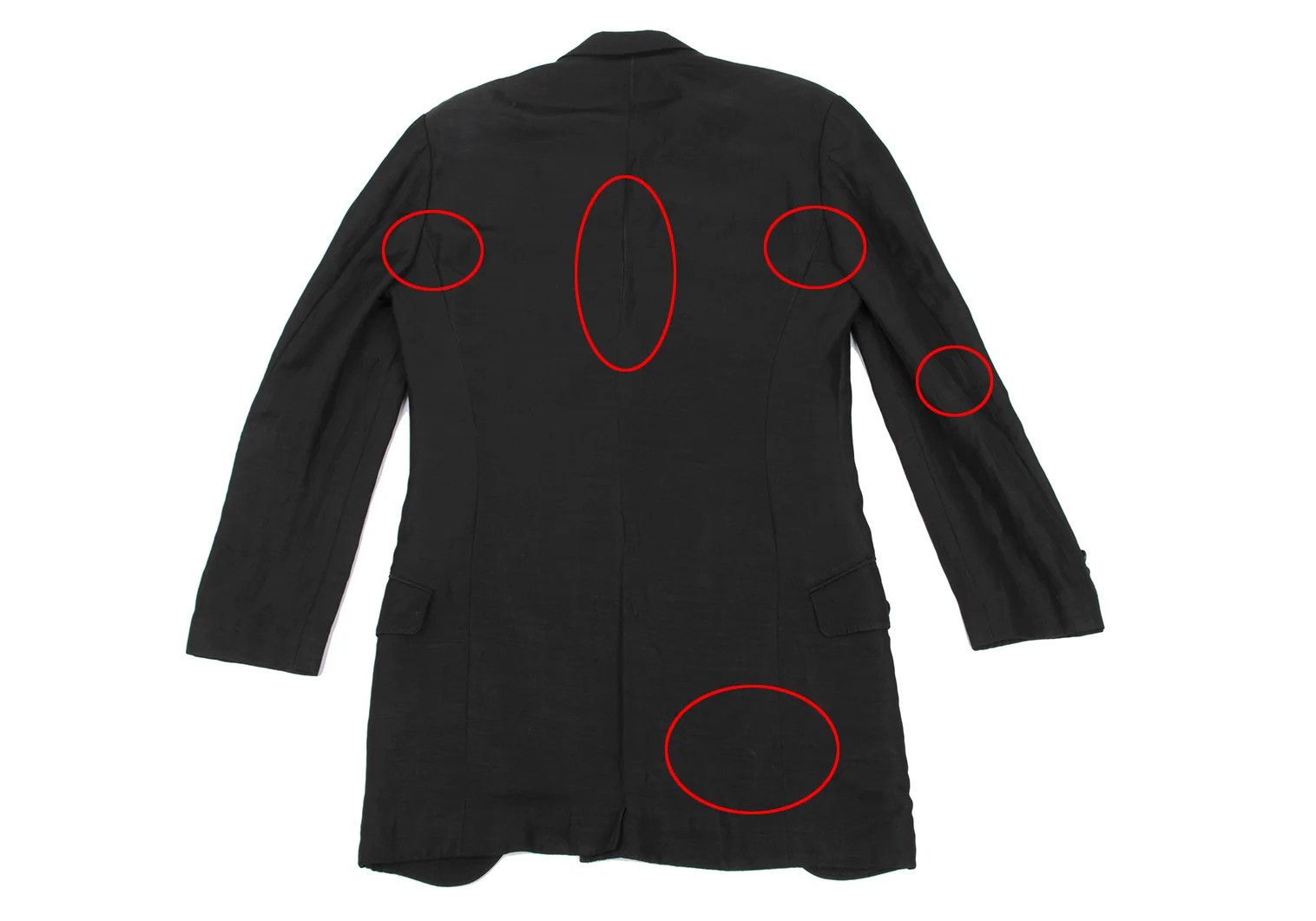 Yohji Yamamoto Yohji Yamamoto Tailored Jacket in Black Size US XL / EU 56 / 4 - 14 Thumbnail