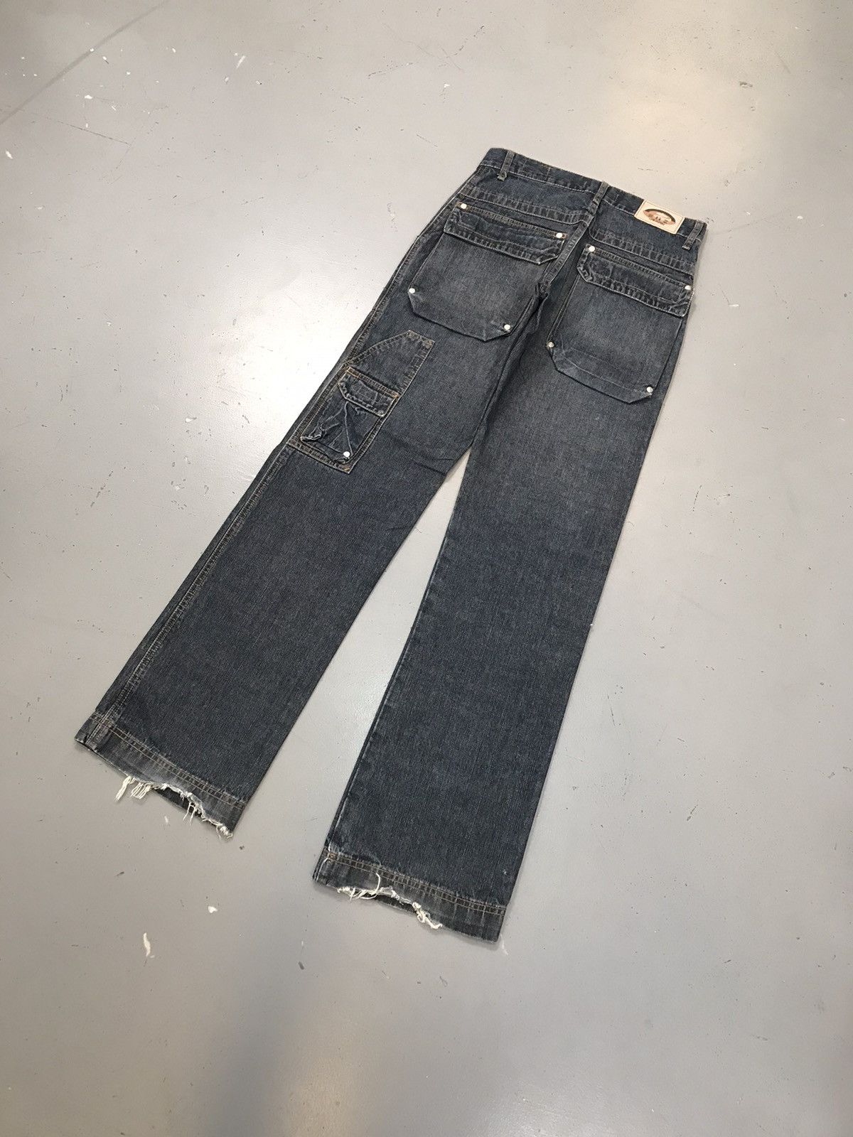 Vintage E S Z JEANS Y2K Designer Denim Size US 28 / EU 44 - 3 Thumbnail