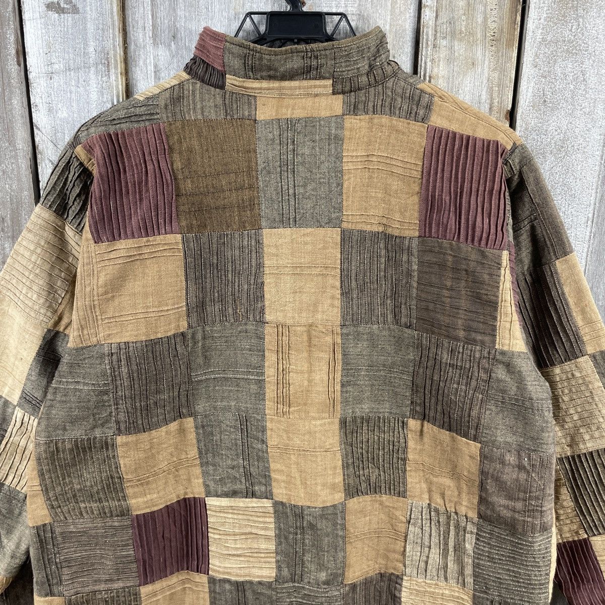 Japanese Brand × Vintage Vintage Japanese Traditional Patchwork Jacket Size US M / EU 48-50 / 2 - 4 Thumbnail