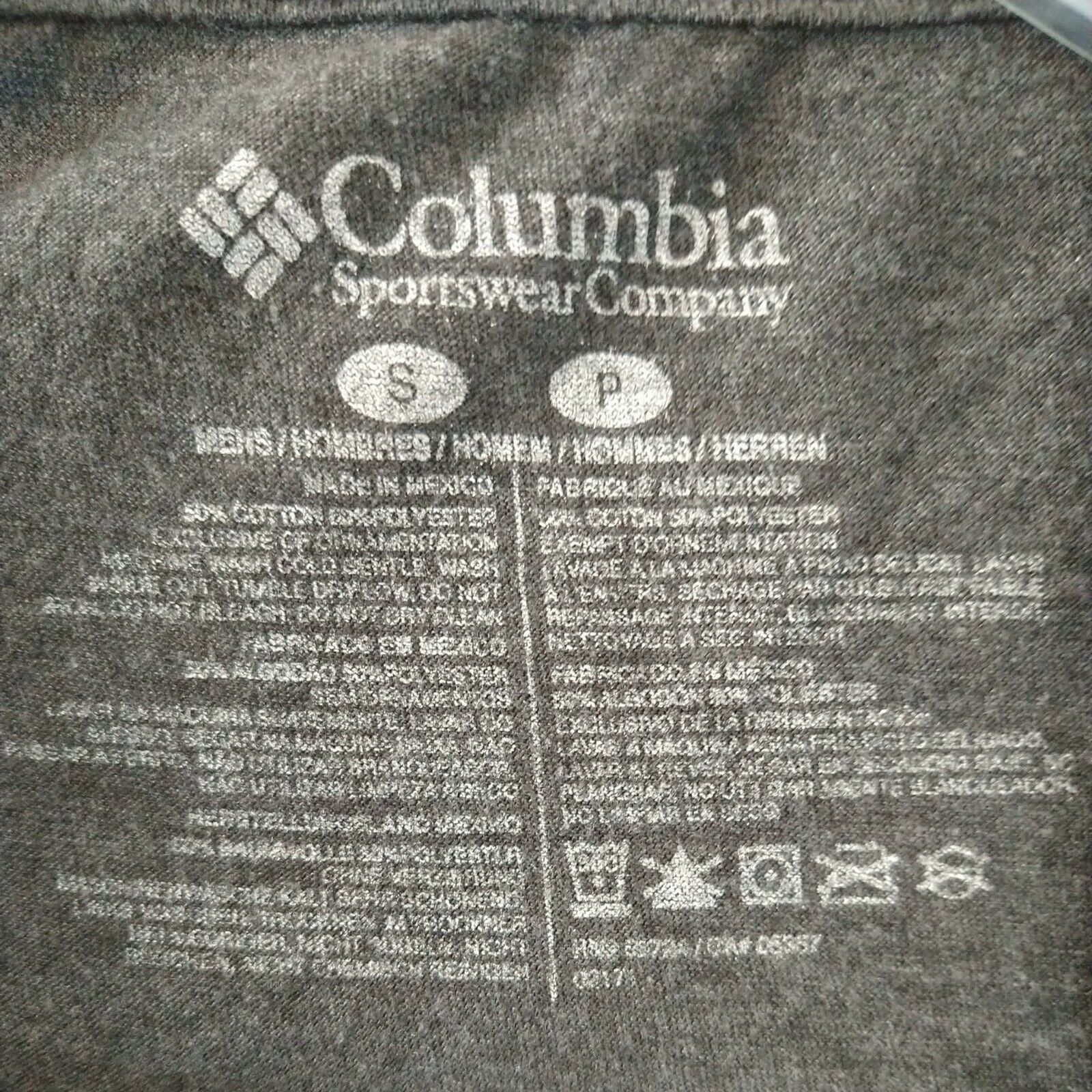 Columbia Columbia PHG Deer Shirt T-shirt Men Size S Heather Grey Size US S / EU 44-46 / 1 - 5 Thumbnail