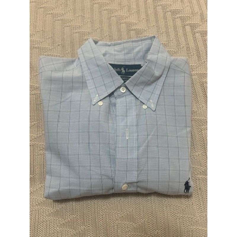 Ralph Lauren Ralph Lauren blue plaid Yarmouth button down size 15.5 Size US M / EU 48-50 / 2 - 1 Thumbnail