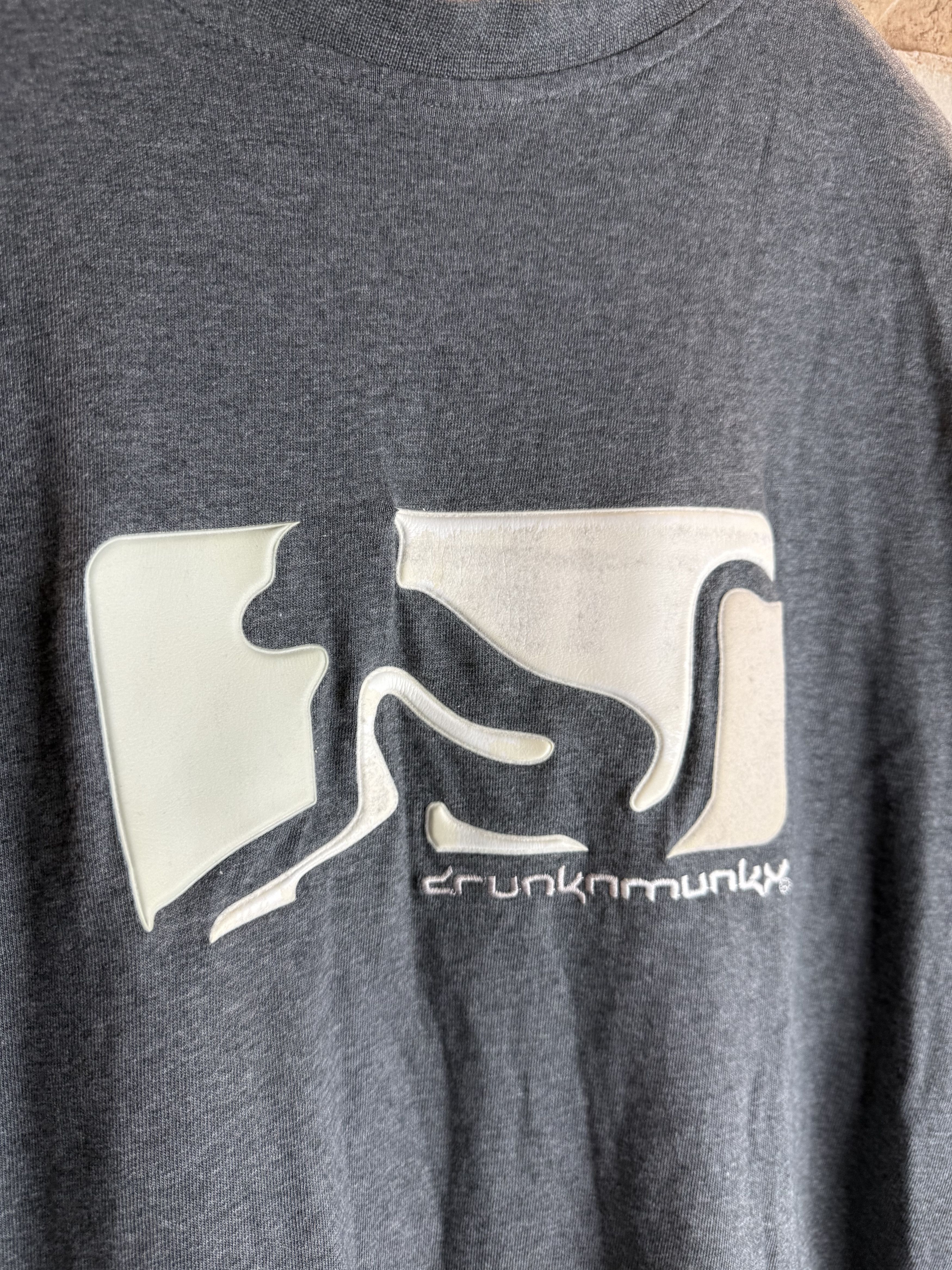 DrunknMunky Drunkn Monkey Unlimited Logo T-Shirt XL Y2K Hip Hop Skate Size US XXL / EU 58 / 5 - 4 Thumbnail